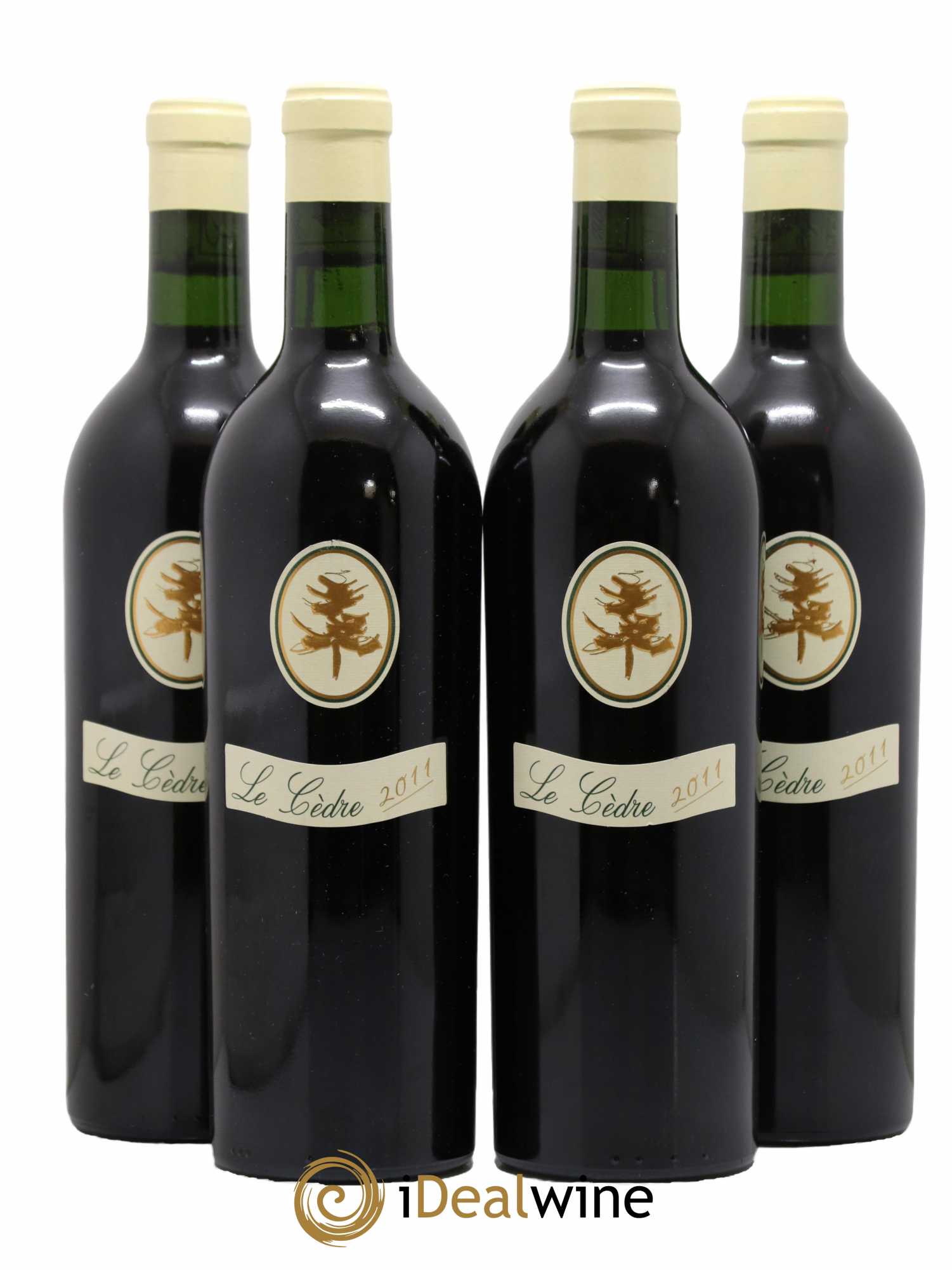 Cahors Château du Cèdre Pascal et Jean-Marc Verhaeghe 2011 - Lot de 4 bouteilles - 0