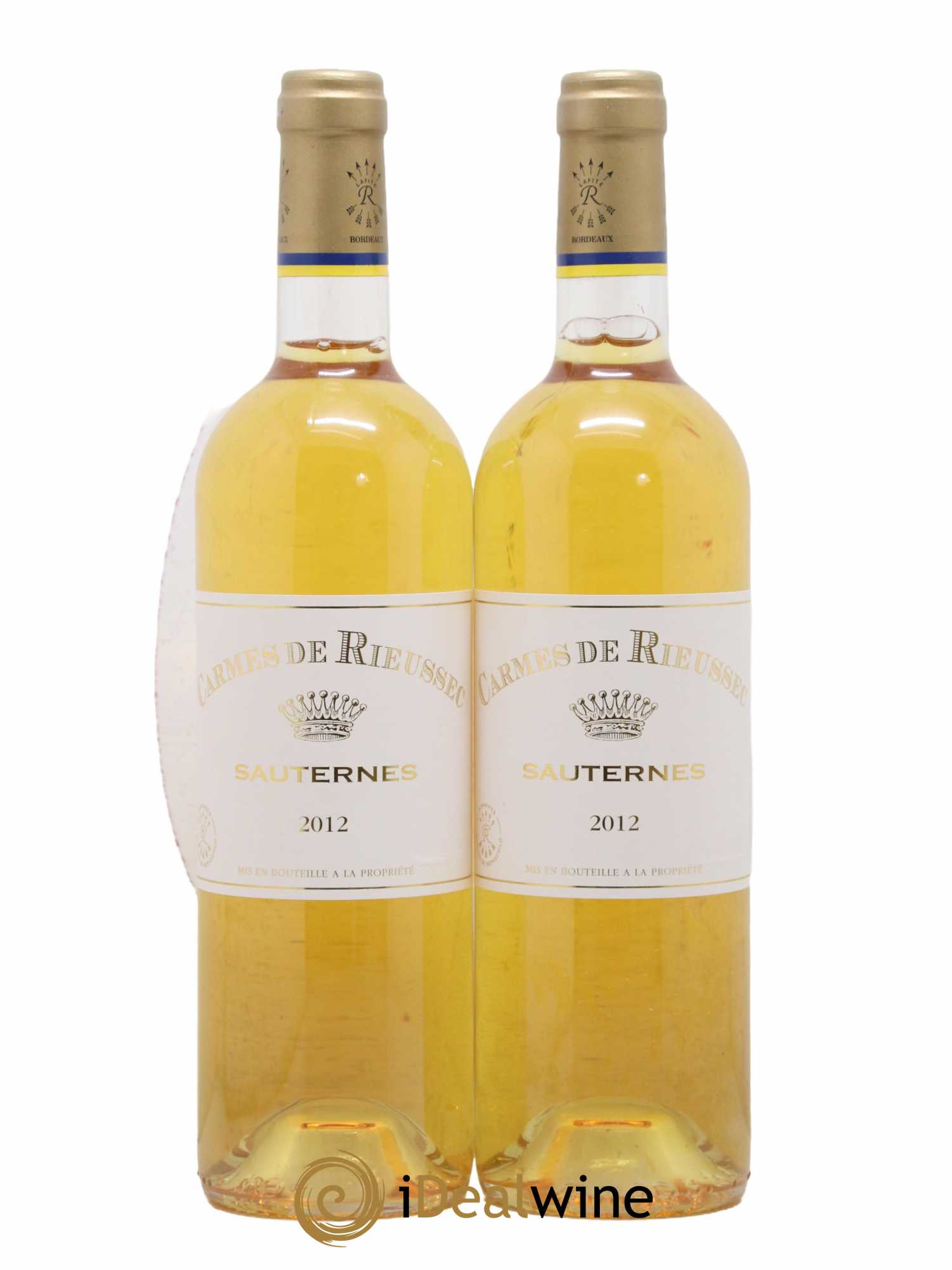 Carmes de Rieussec 2012 - Posten von 2 Flaschen - 0