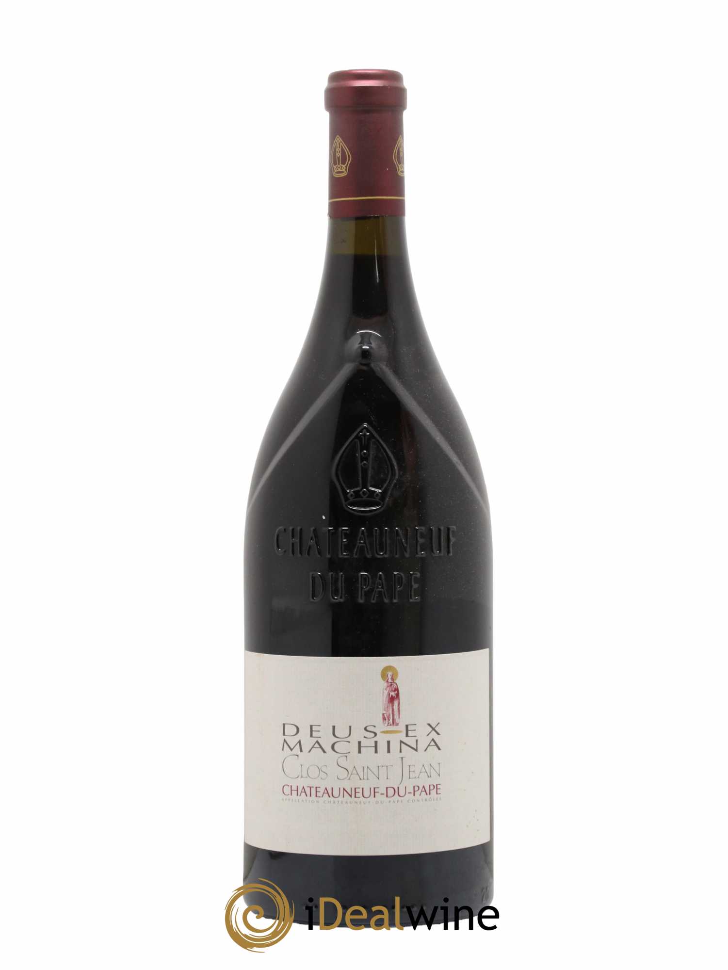 Châteauneuf-du-Pape Clos Saint-Jean Deus Ex Machina Pascal et Vincent Maurel 2015 - Lot de 1 magnum - 0
