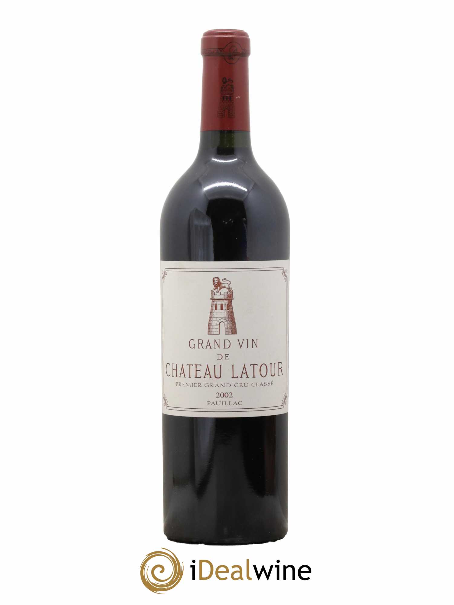 Château Latour 1er Grand Cru Classé 2002 - Lot de 1 bouteille - 0