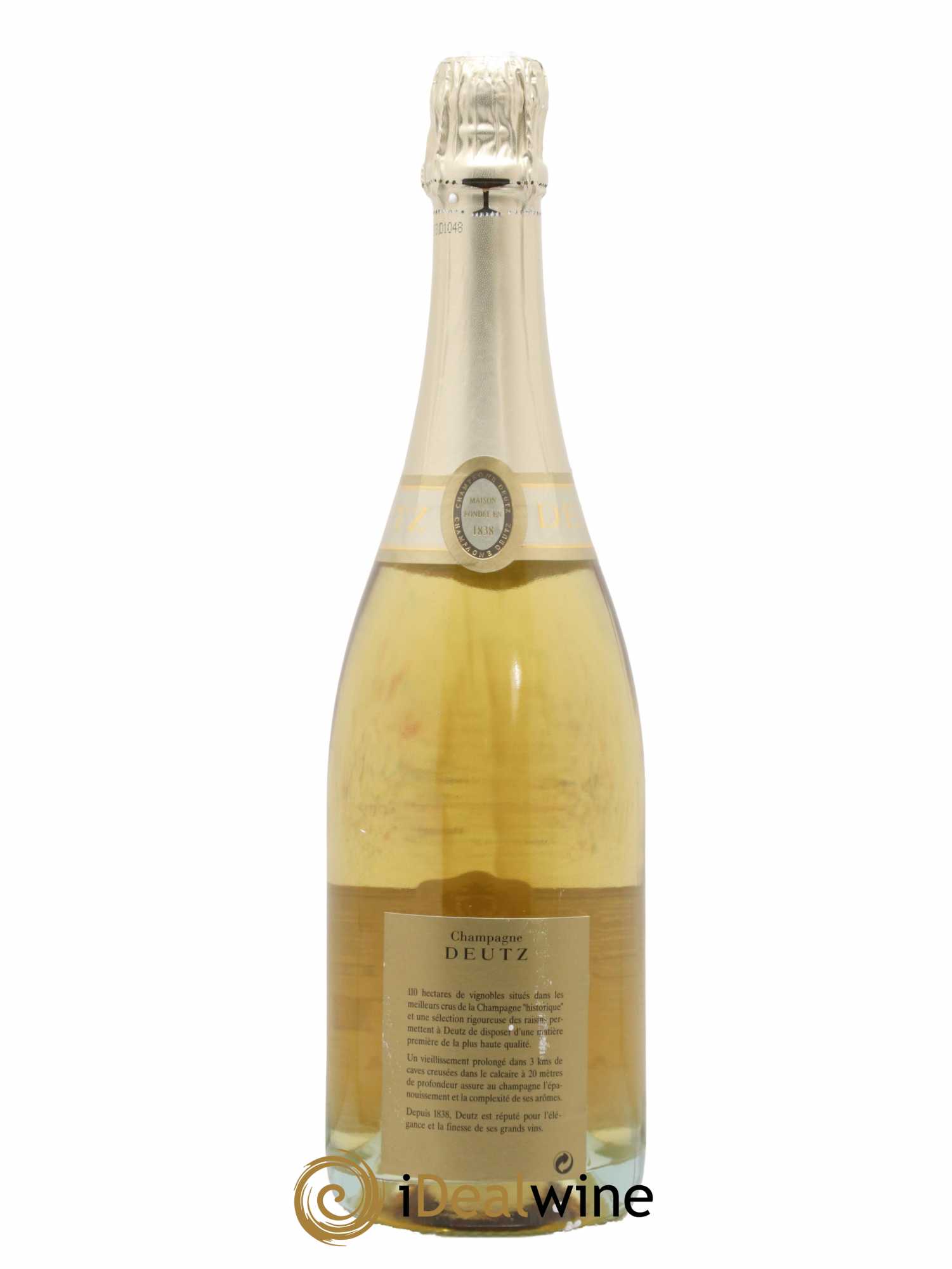 Blanc de Blancs Brut Deutz 1993 - Lot de 1 bouteille - 1