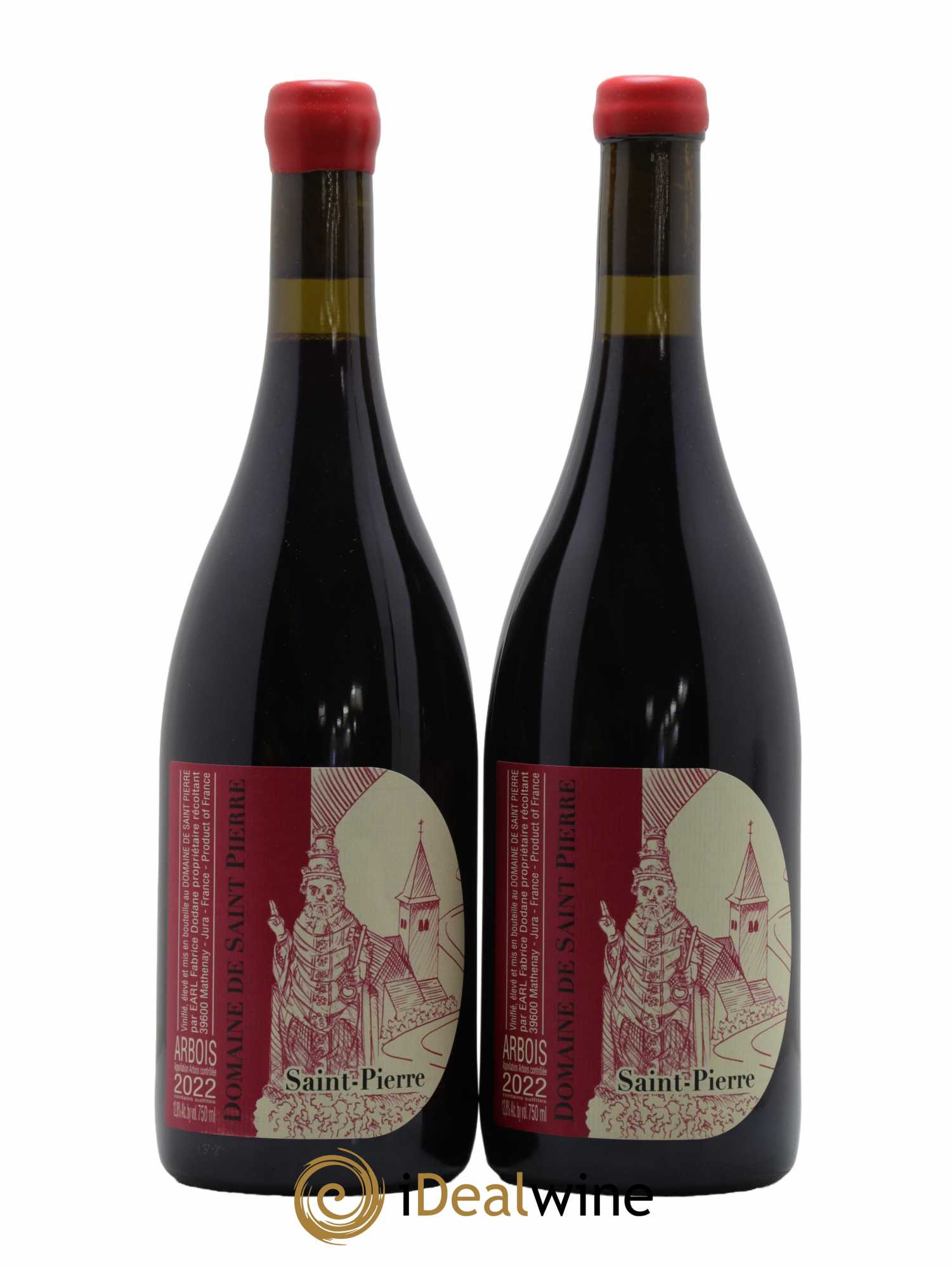 Arbois Saint-Pierre Saint-Pierre (Domaine) Fabrice Dodane 2022 - Lot de 2 bouteilles - 0