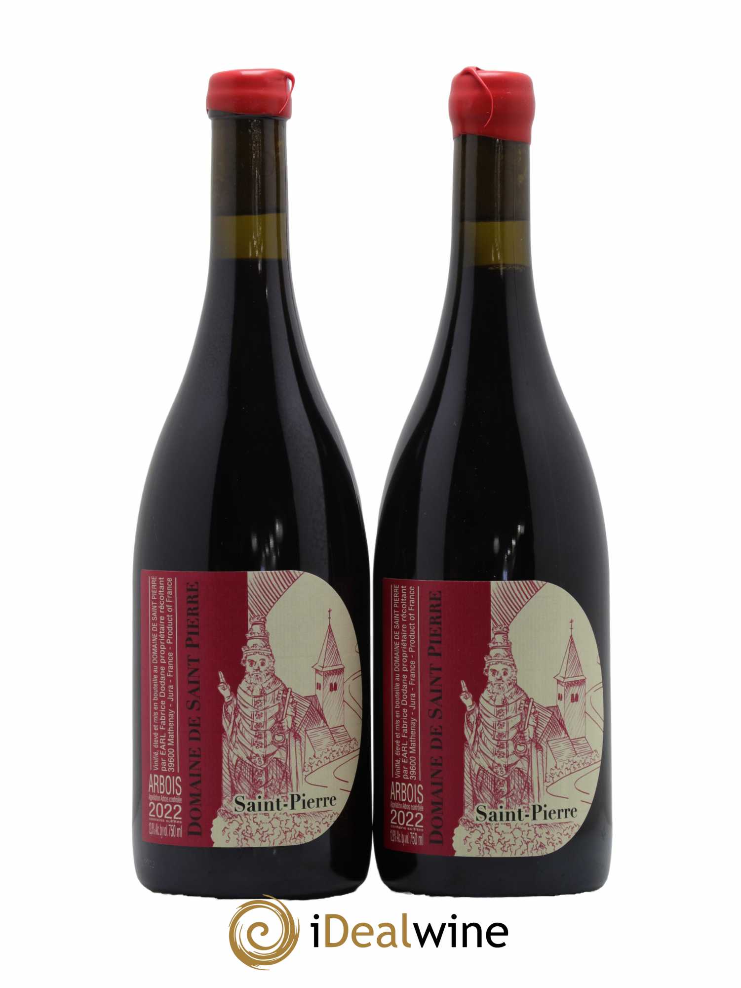 Arbois Saint-Pierre Saint-Pierre (Domaine) Fabrice Dodane 2022 - Lot de 2 bouteilles - 0