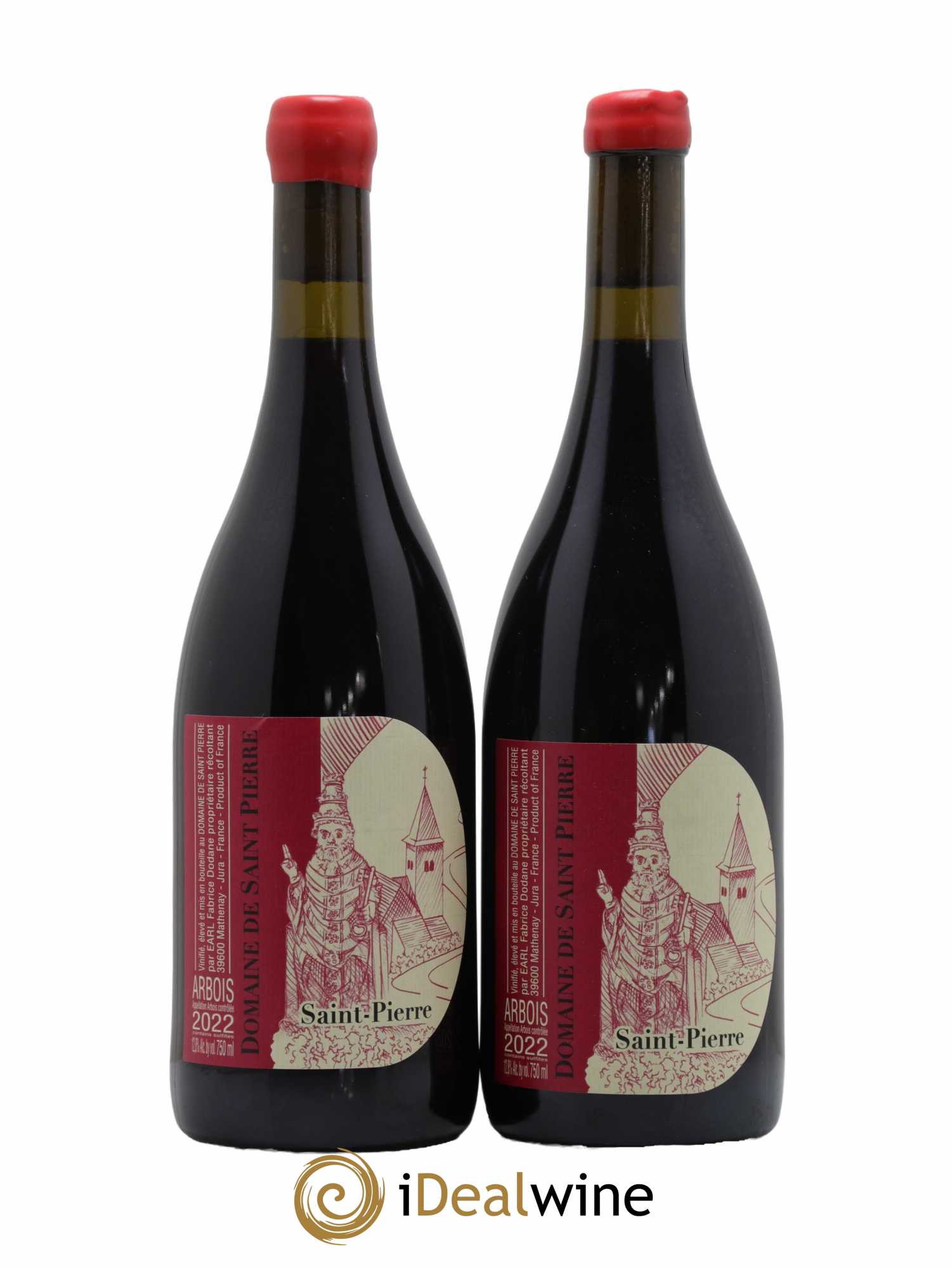 Arbois Saint-Pierre Saint-Pierre (Domaine) Fabrice Dodane 2022 - Lot de 2 bouteilles - 0