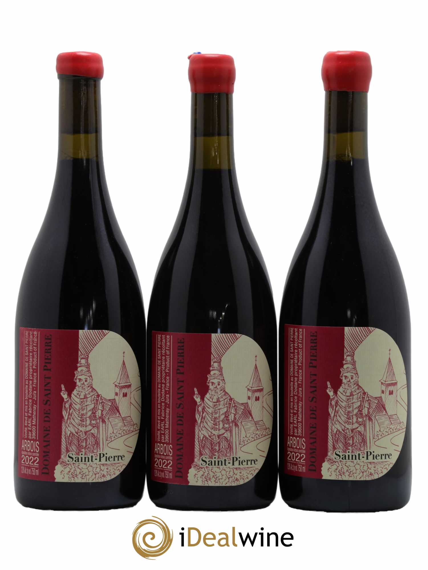 Arbois Saint-Pierre Saint-Pierre (Domaine) Fabrice Dodane 2022 - Lot de 3 bouteilles - 0