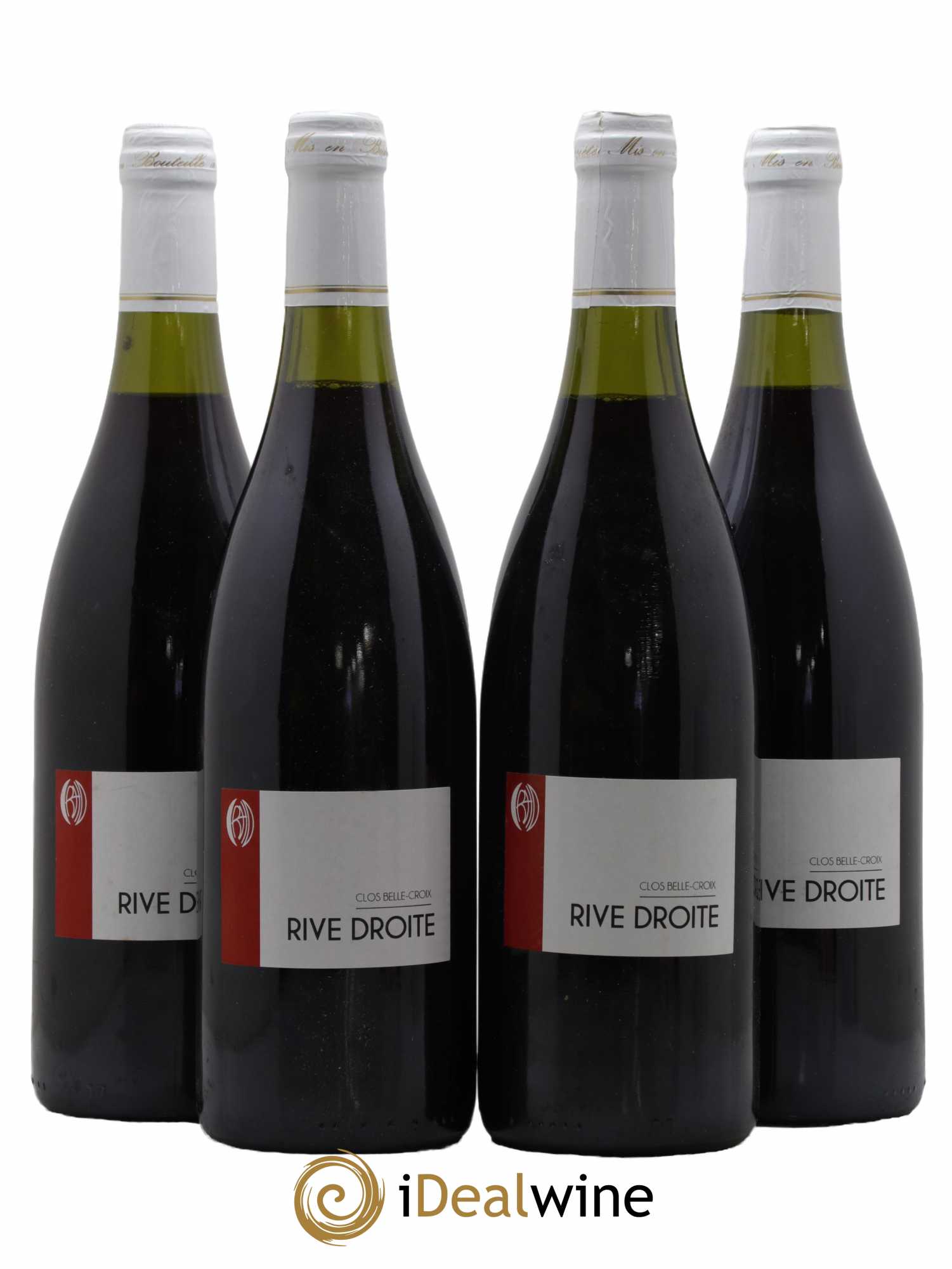 Vin de France Clos Belle-Croix Rive Droite Domaine Reynald Héaulé 2010 - Lot de 4 bouteilles - 0
