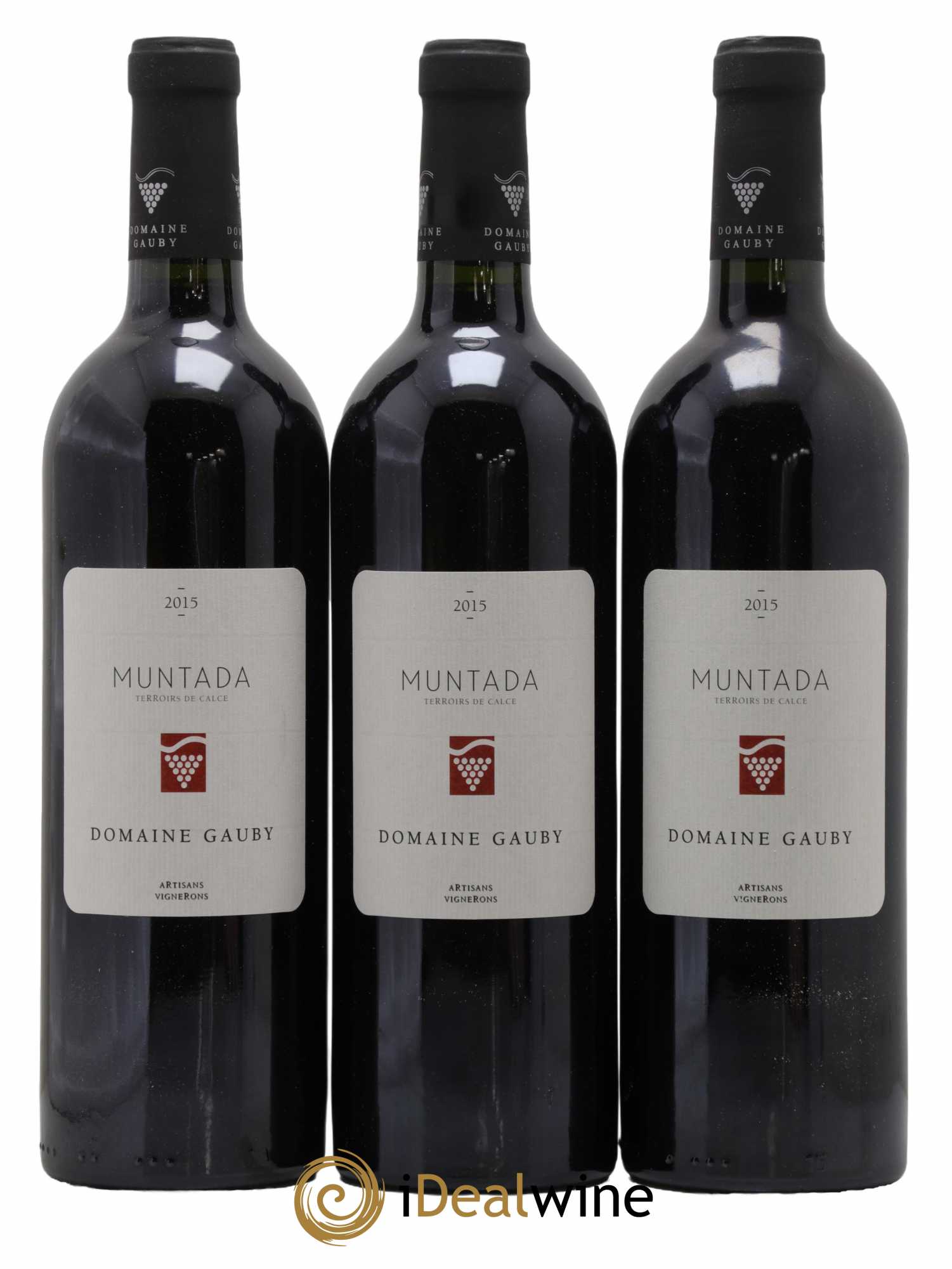 Côtes Catalanes (anciennement Côtes du Roussillon Villages) La Muntada Gauby (Domaine) 2015 - Lot de 6 bouteilles - 1