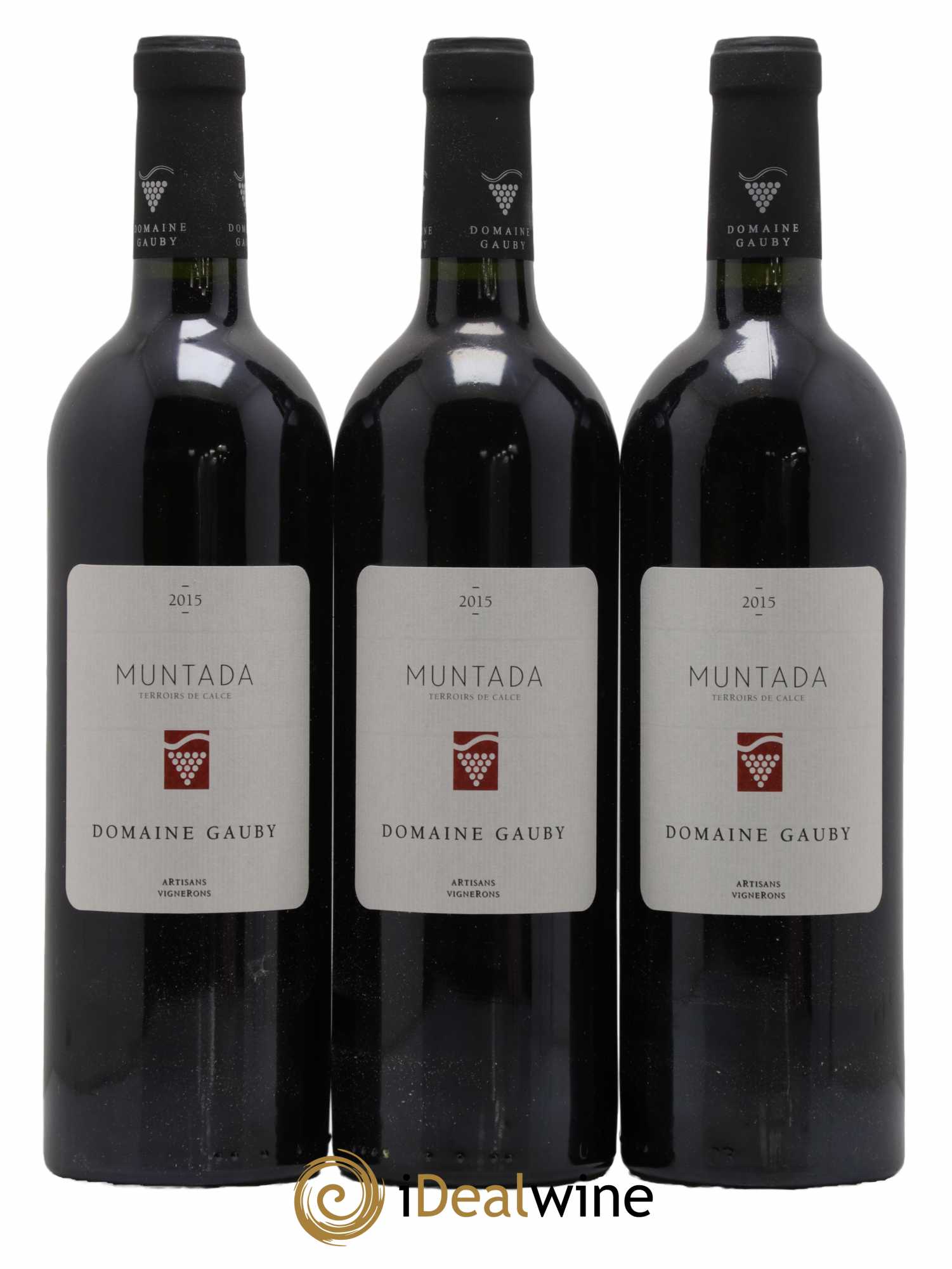 Côtes Catalanes (anciennement Côtes du Roussillon Villages) La Muntada Gauby (Domaine) 2015 - Lot de 6 bouteilles - 3