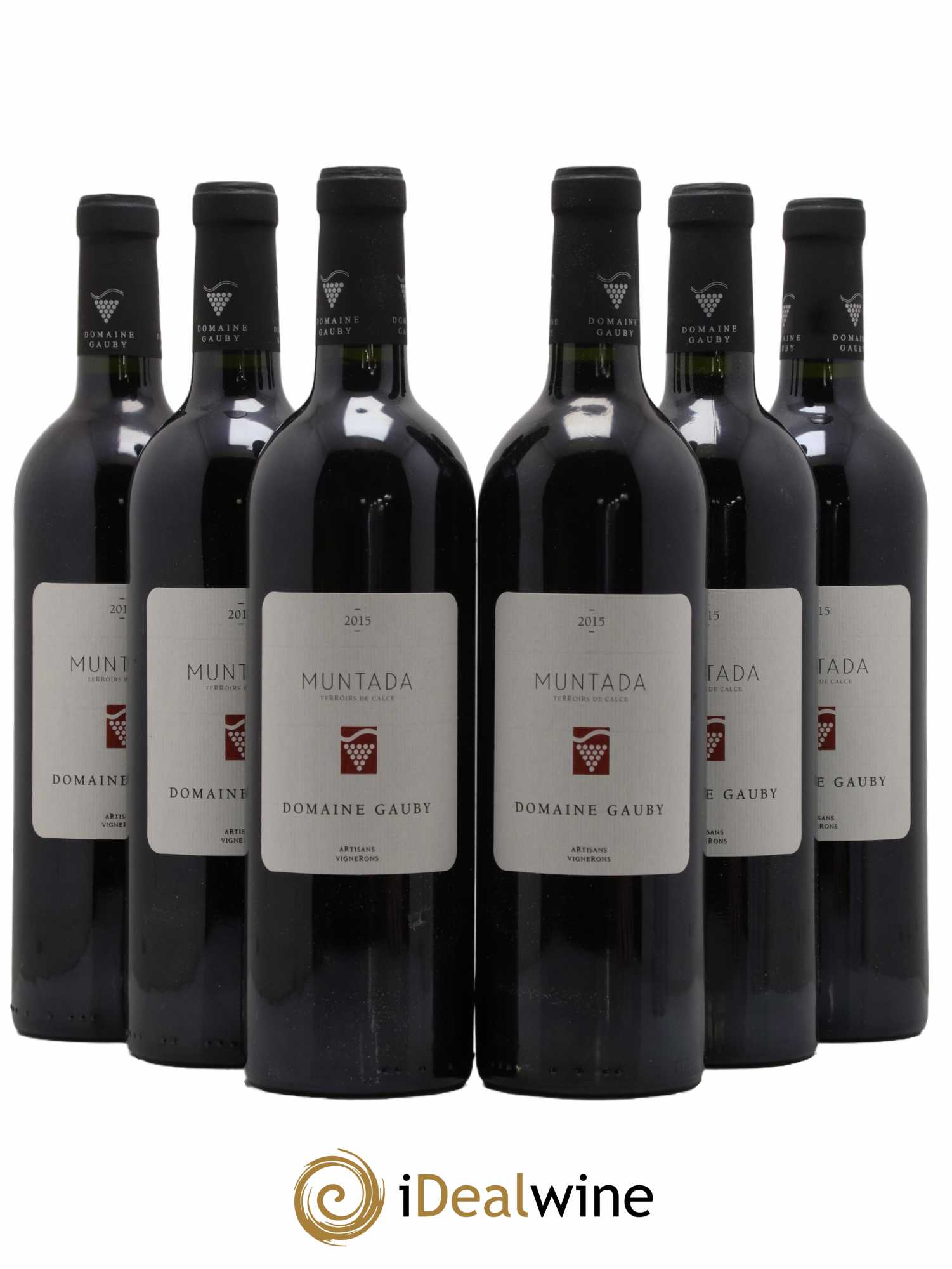 Côtes Catalanes (anciennement Côtes du Roussillon Villages) La Muntada Gauby (Domaine) 2015 - Lot de 6 bouteilles - 0