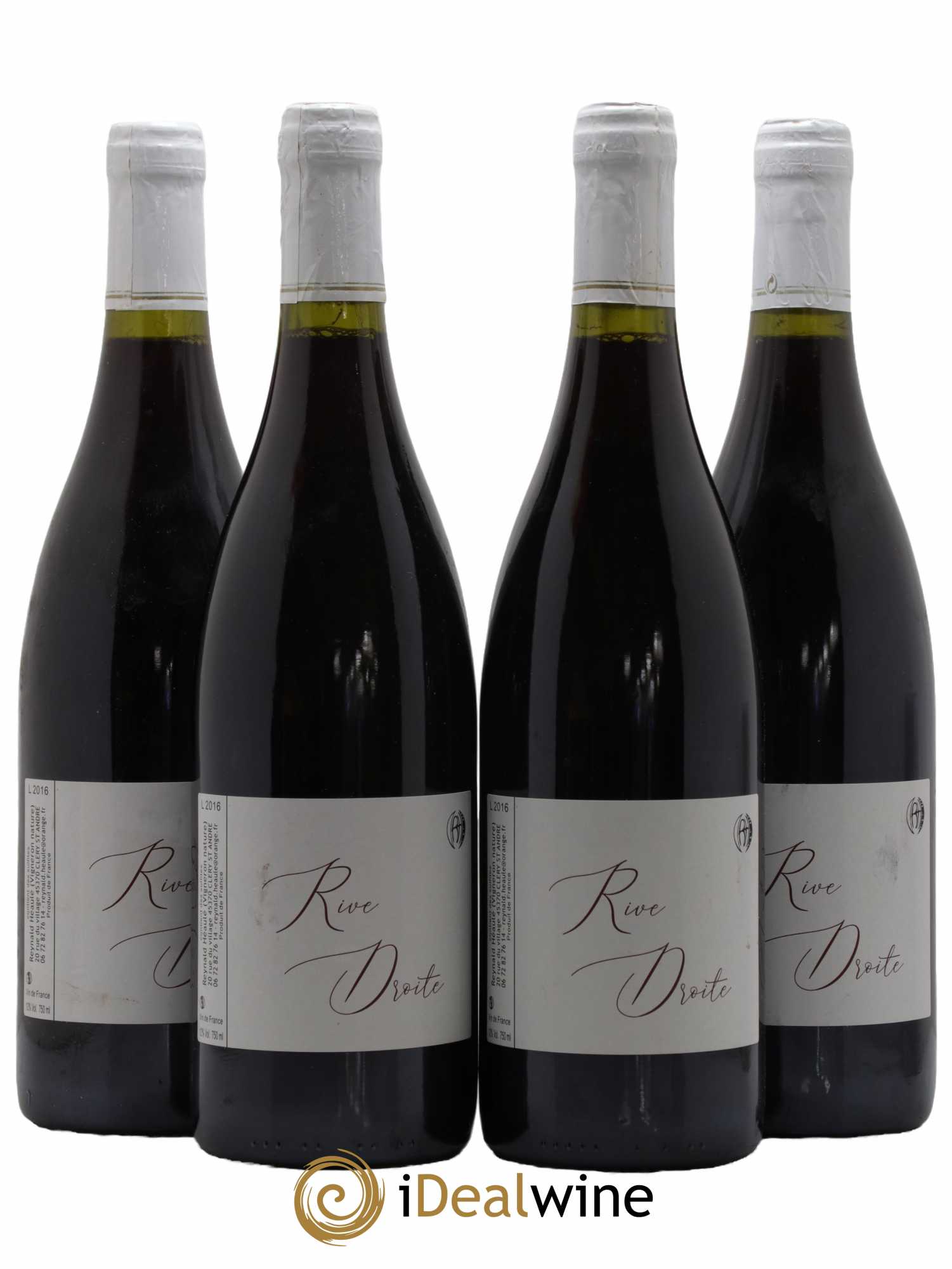 Vin de France Domaine Reynald Heaule 2016 - Lot de 4 bouteilles - 0