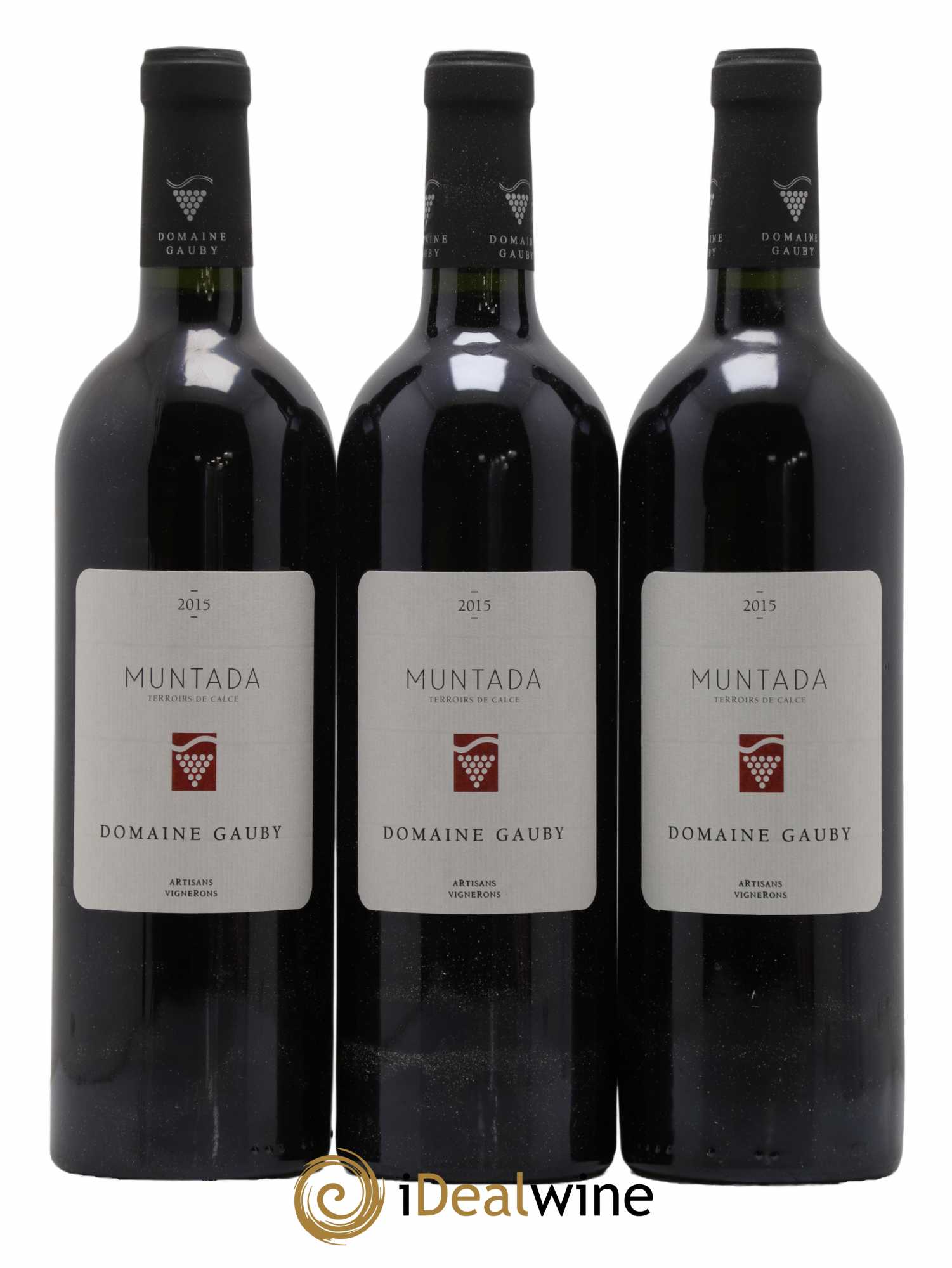 Côtes Catalanes (anciennement Côtes du Roussillon Villages) La Muntada Gauby (Domaine) 2015 - Lot de 6 bouteilles - 1