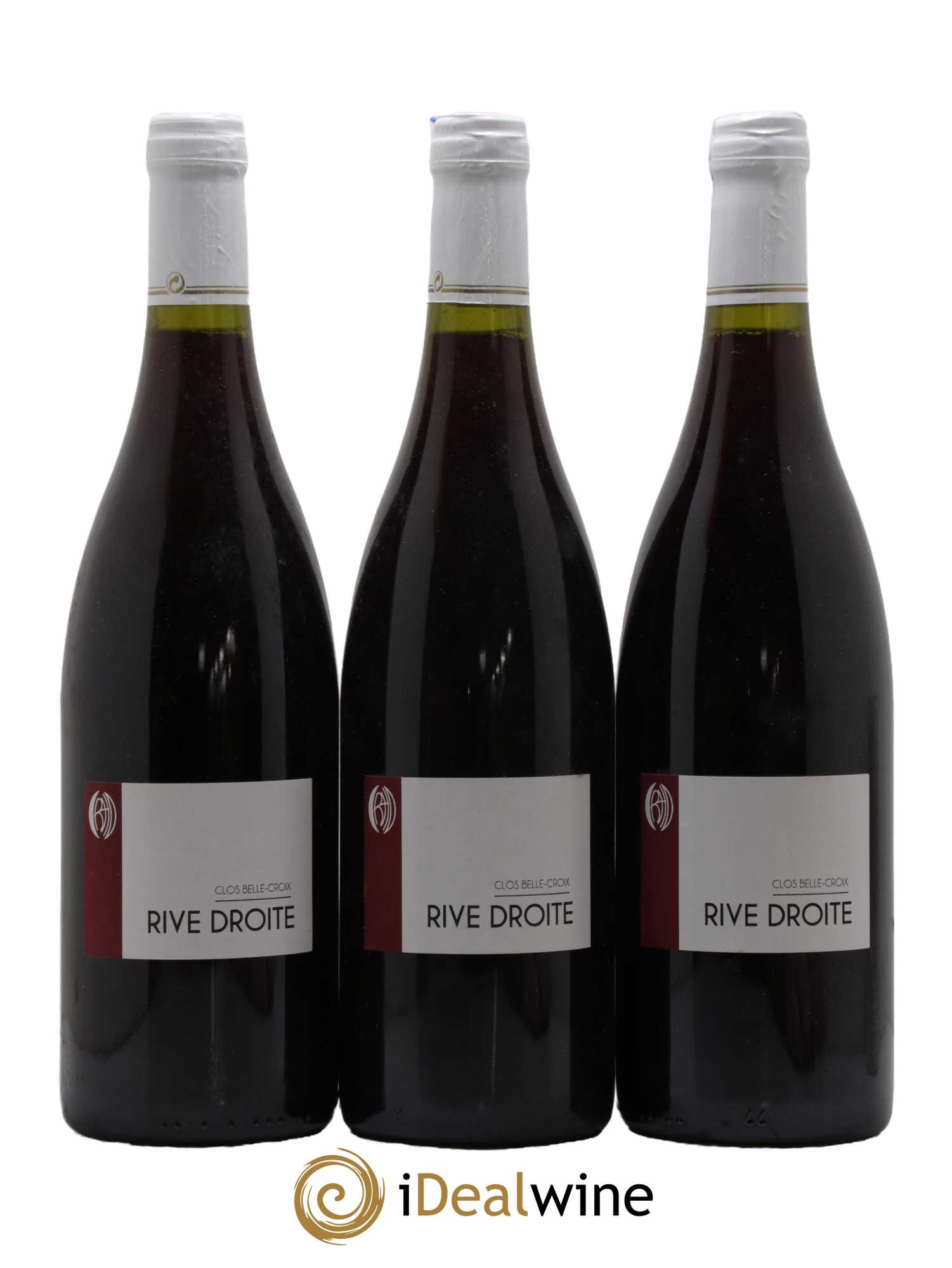 Vin de France Clos Belle-Croix Rive Droite Domaine Reynald Héaulé 2015 - Lot de 3 bouteilles - 0