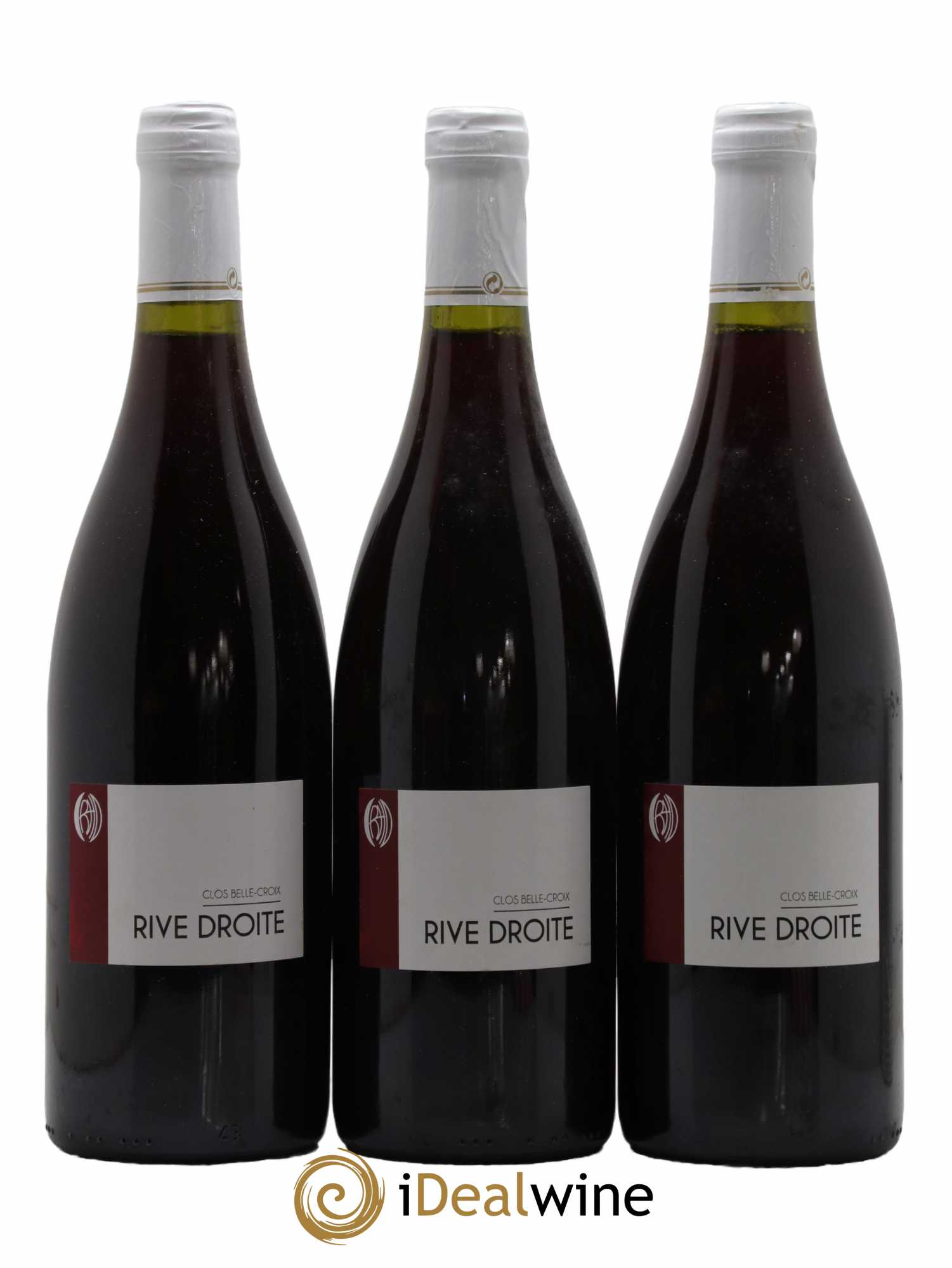 Vin de France Clos Belle-Croix Rive Droite Domaine Reynald Héaulé 2015 - Lot de 3 bouteilles - 0