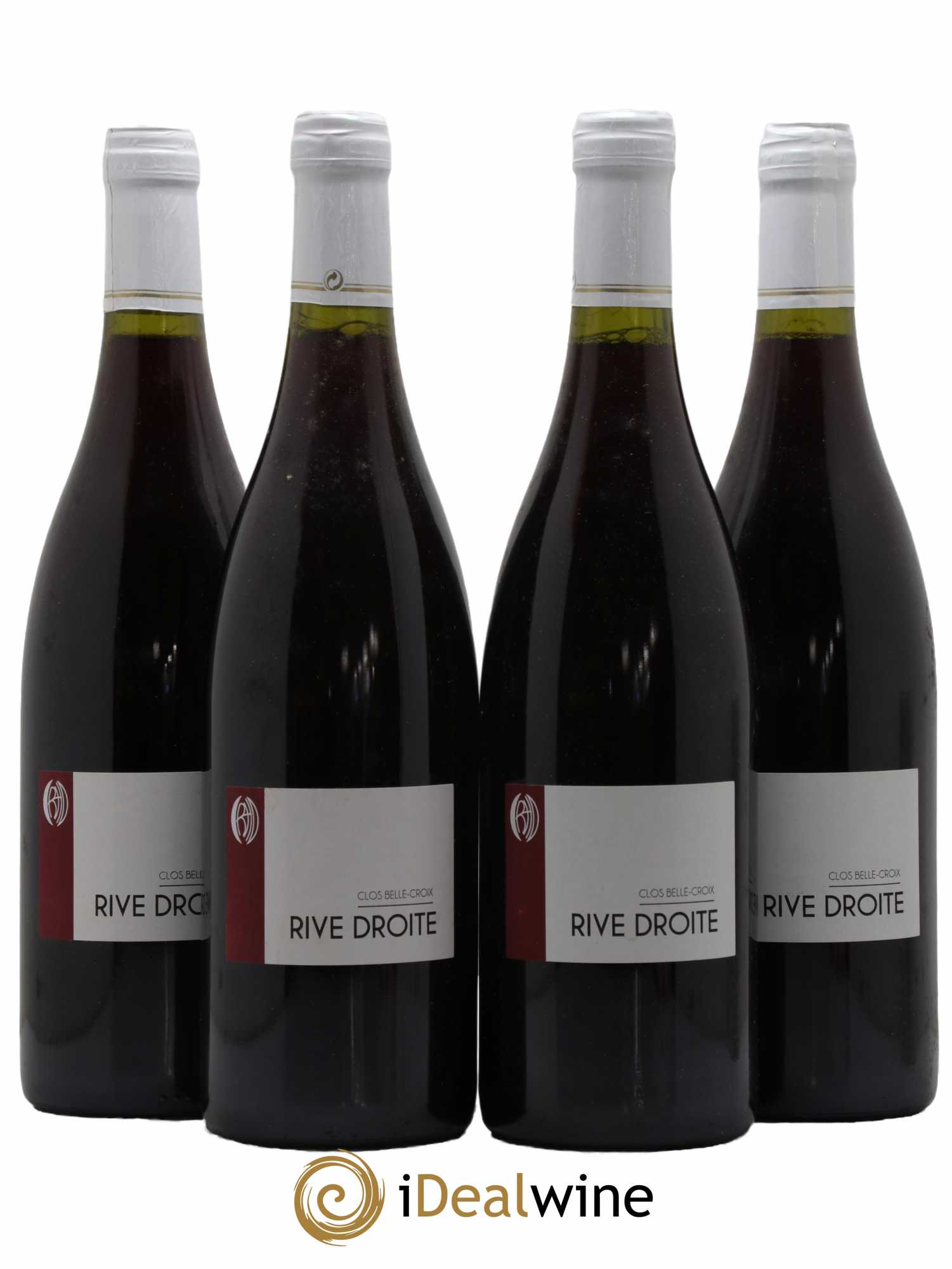Vin de France Clos Belle-Croix Rive Droite Domaine Reynald Héaulé 2015 - Lot de 4 bouteilles - 0