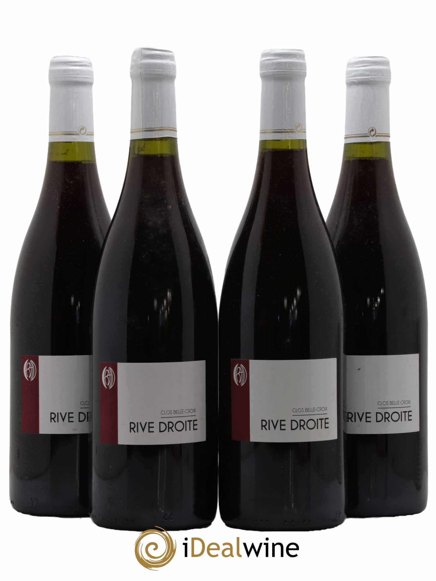 Vin de France Clos Belle-Croix Rive Droite Domaine Reynald Héaulé 2015 - Lot de 4 bouteilles - 0