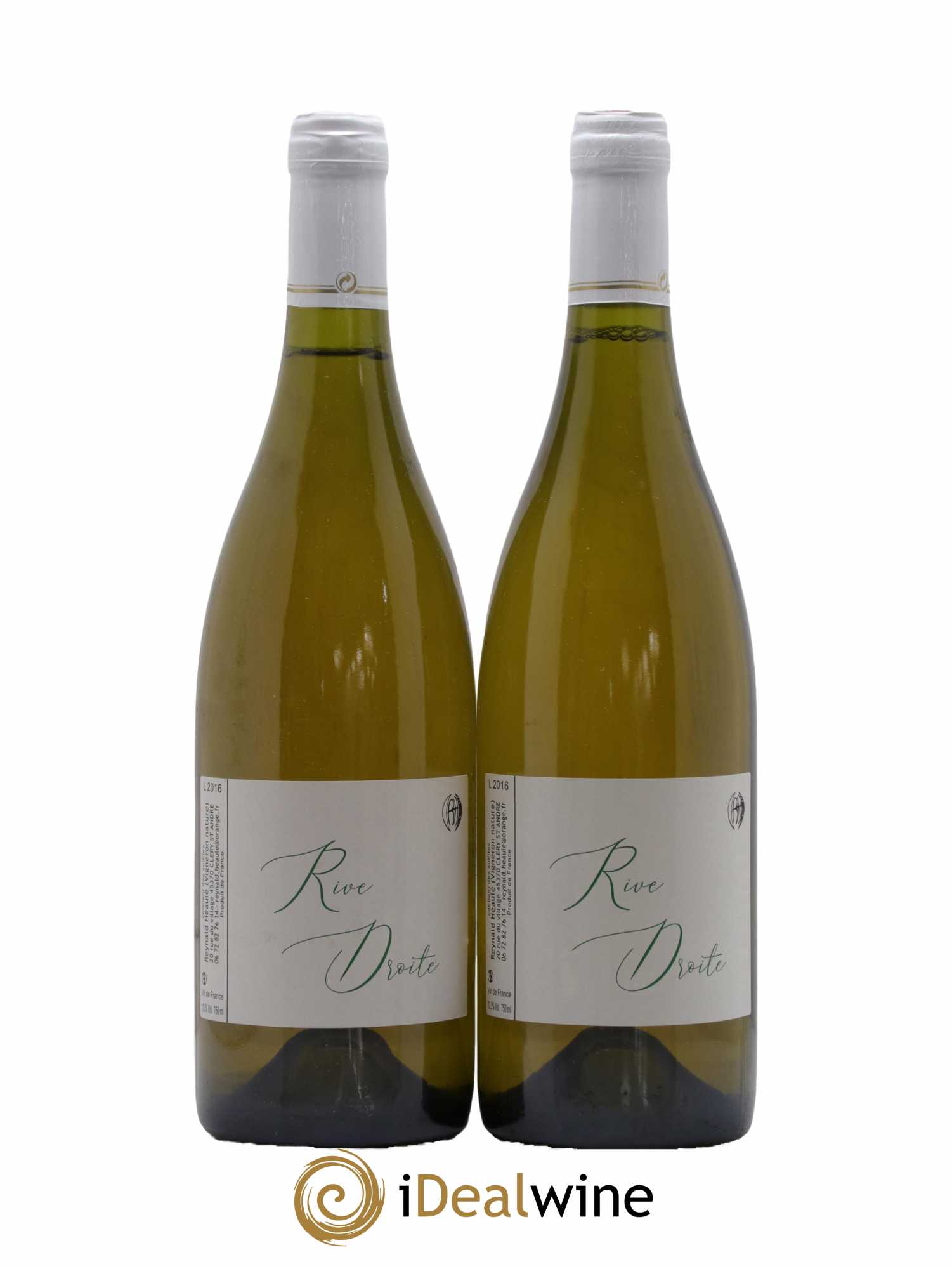 Vin de France Rive Droite Domaine Reynald Héaulé 2016 - Lot de 2 bouteilles - 0