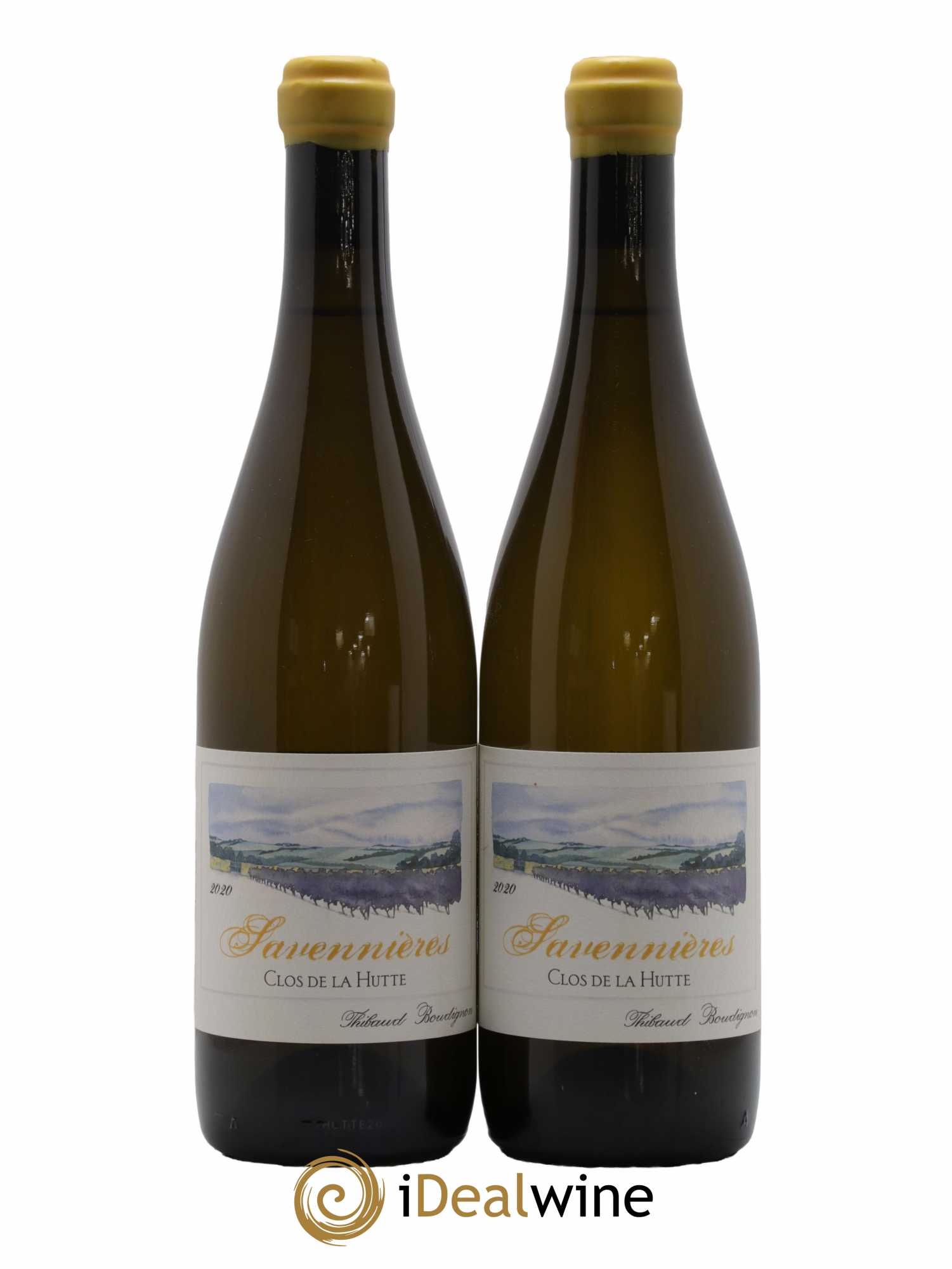Savennières Clos de la Hutte Thibaud Boudignon 2020 - Lot de 2 bouteilles - 0