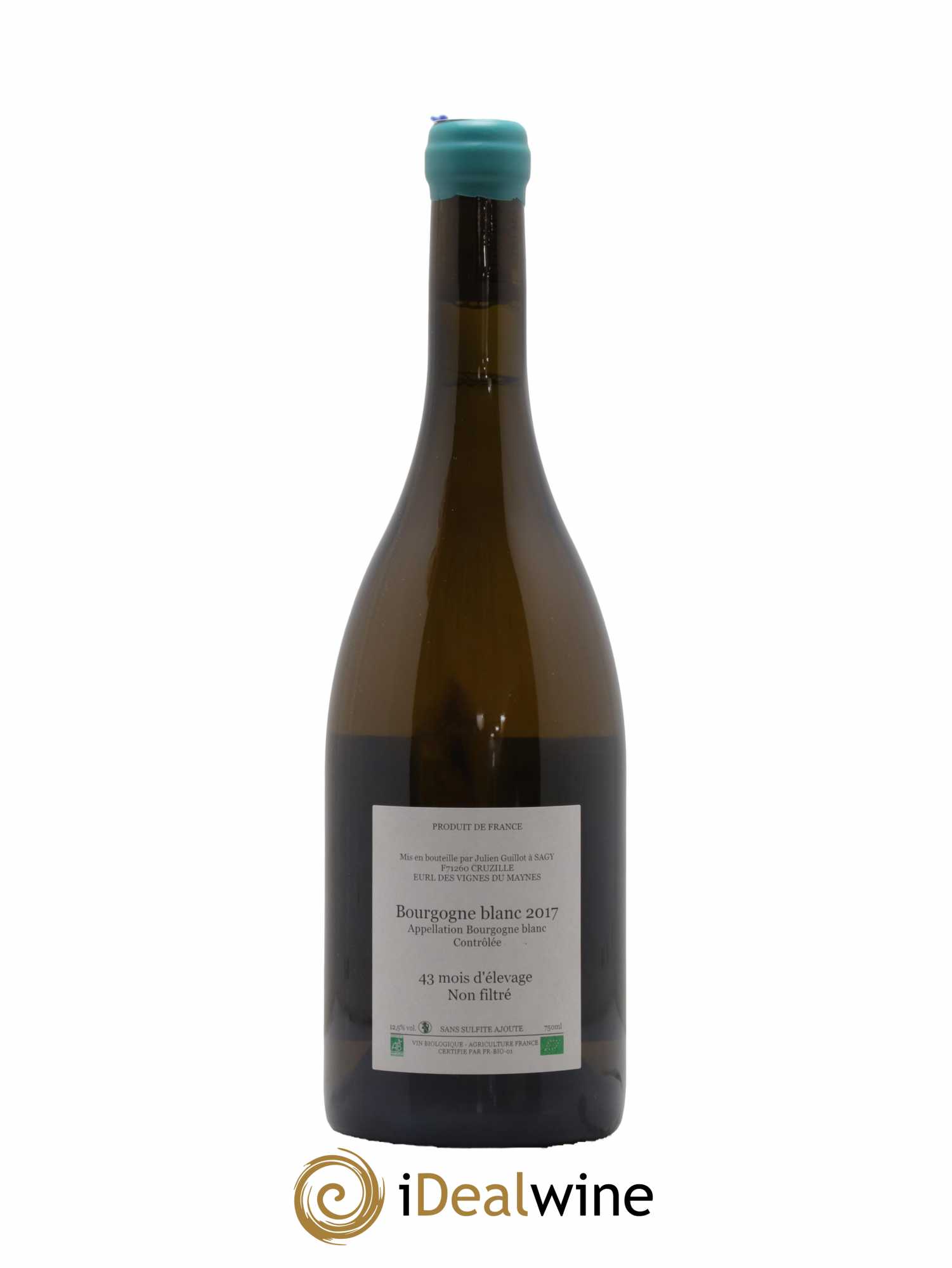 Bourgogne Léandre l'Homme Lion Les Vignes du Maynes 2017 - Lot de 1 bouteille - 1