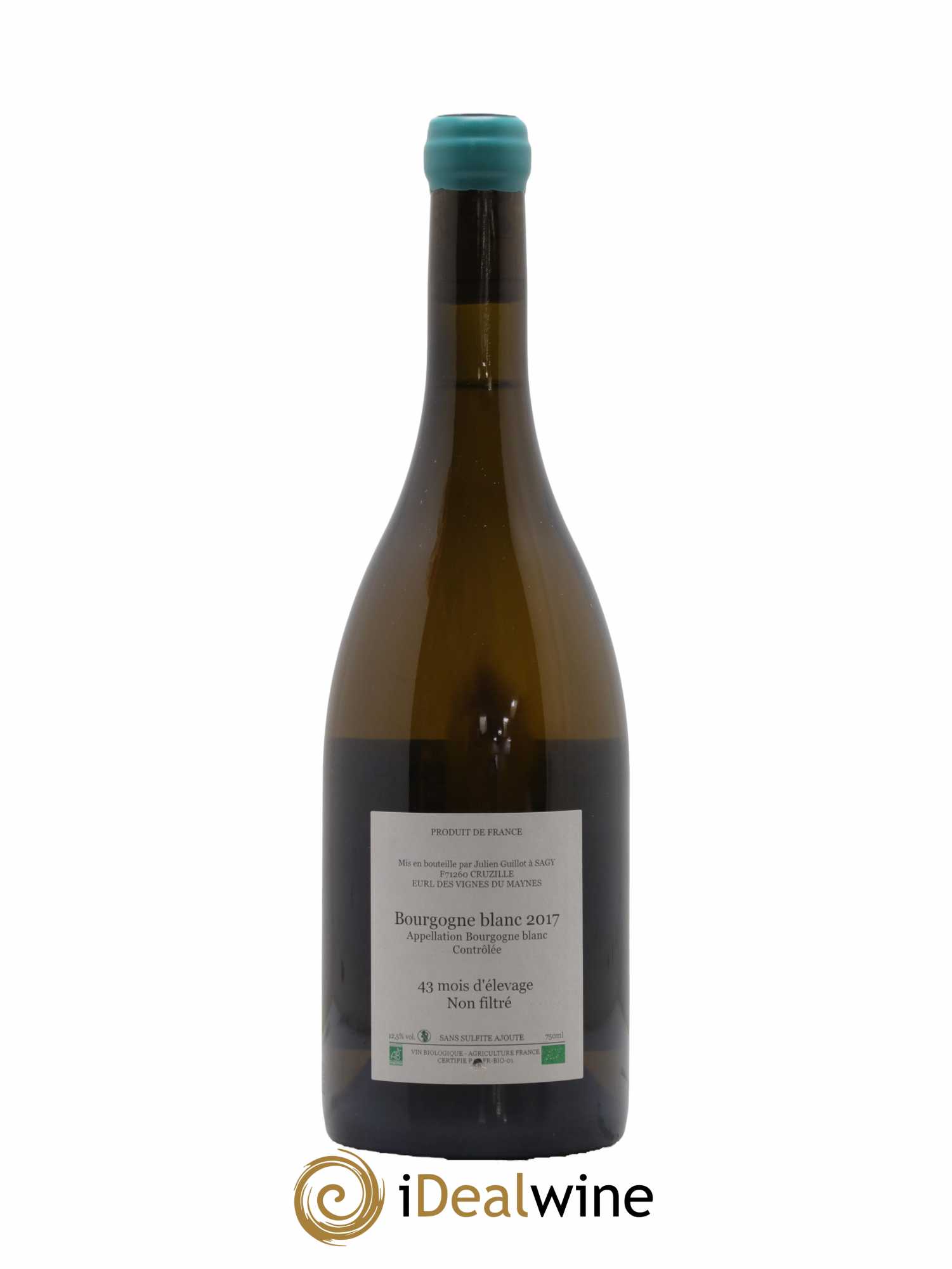 Bourgogne Léandre l'Homme Lion Les Vignes du Maynes 2017 - Lot de 1 bouteille - 1