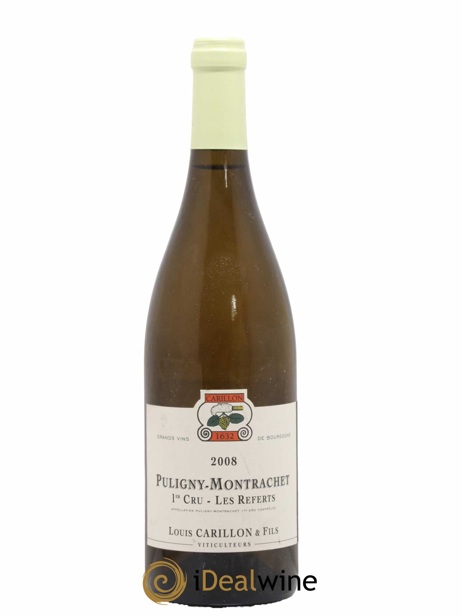 Puligny-Montrachet 1er Cru Les Referts Louis Carillon & Fils (Domaine) 2008 - Lot de 1 bouteille - 0