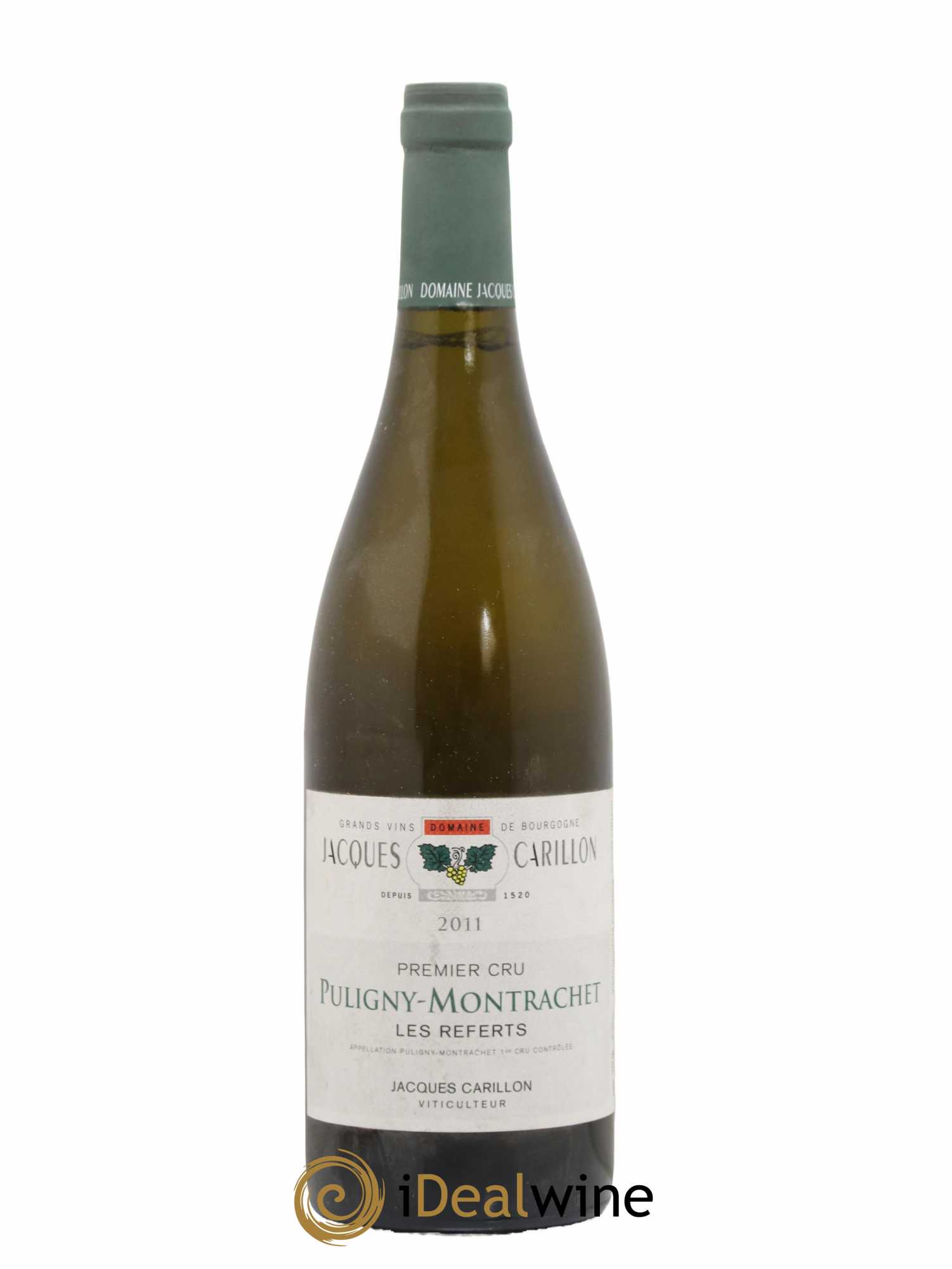 Puligny-Montrachet 1er Cru Les Referts Jacques Carillon (Domaine) 2011 - Lot de 1 bouteille - 0