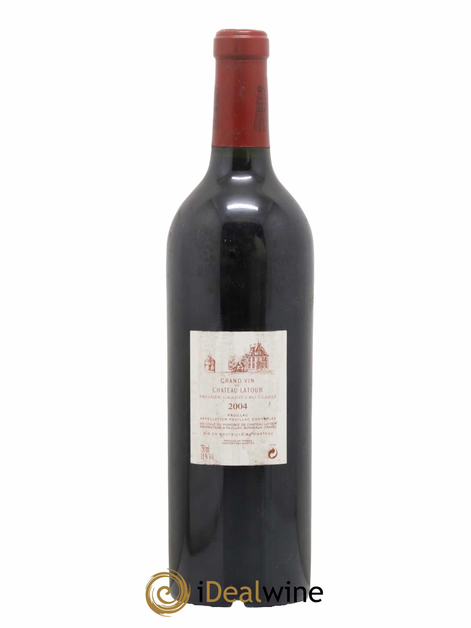 Château Latour 1er Grand Cru Classé 2004 - Lot de 1 bouteille - 1