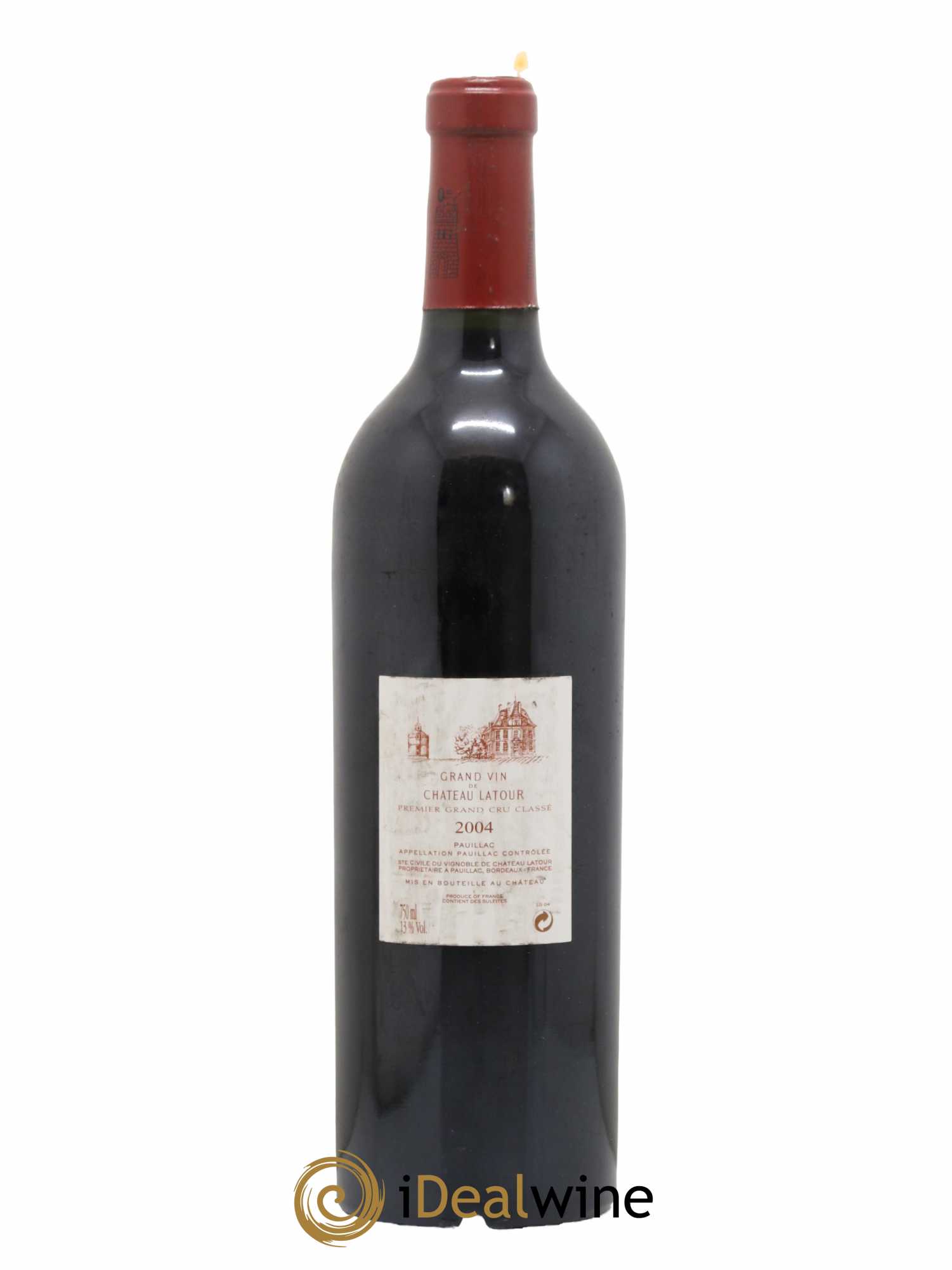 Château Latour 1er Grand Cru Classé 2004 - Lot de 1 bouteille - 1
