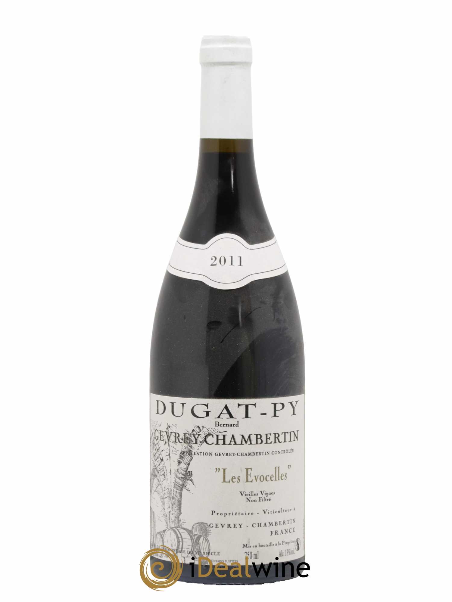 Gevrey-Chambertin Les Evocelles Vieilles Vignes Dugat-Py 2011 - Lot de 1 bouteille - 0