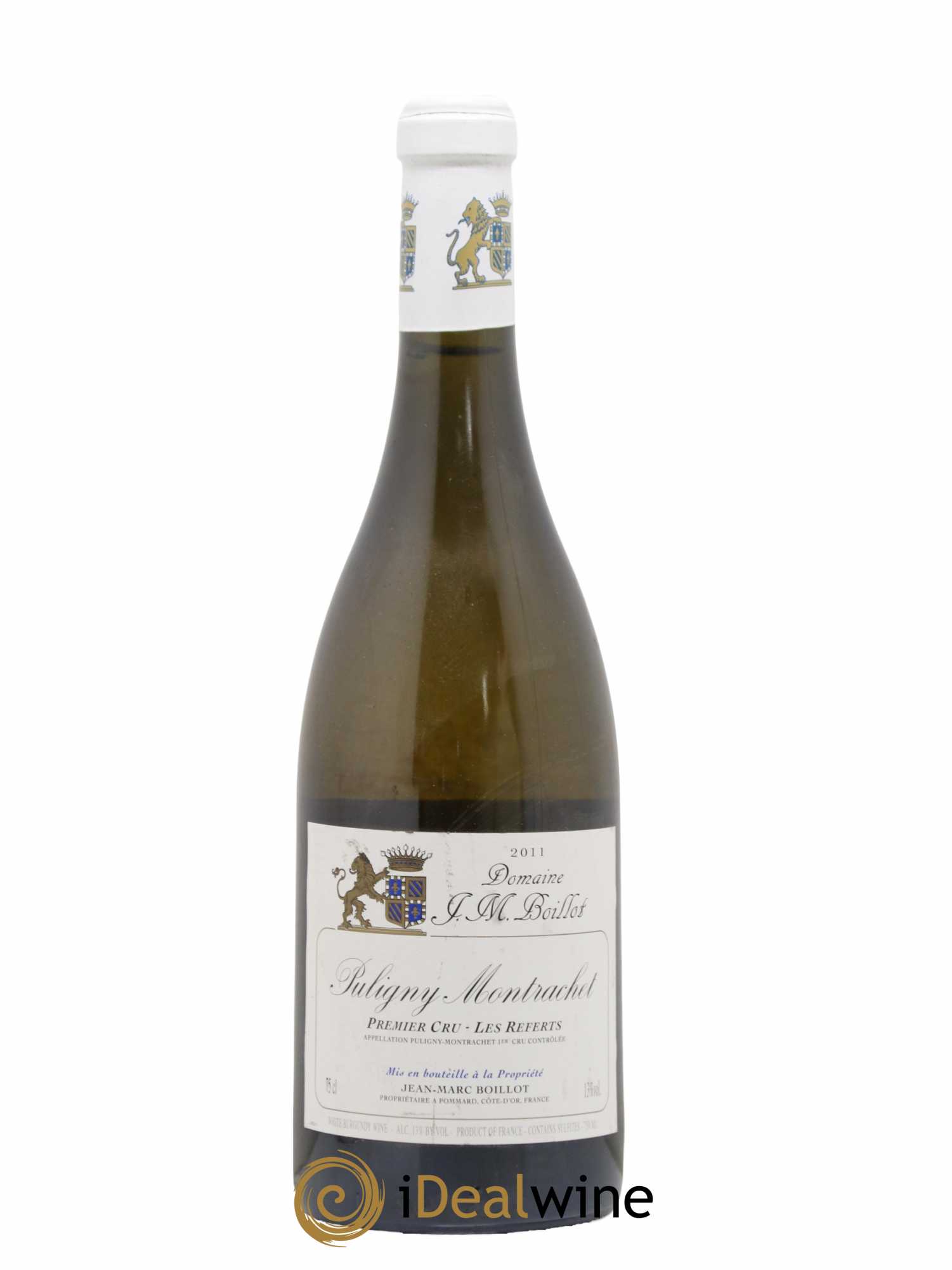 Puligny-Montrachet 1er Cru Les Referts Jean-Marc Boillot 2011 - Lot de 1 bouteille - 0