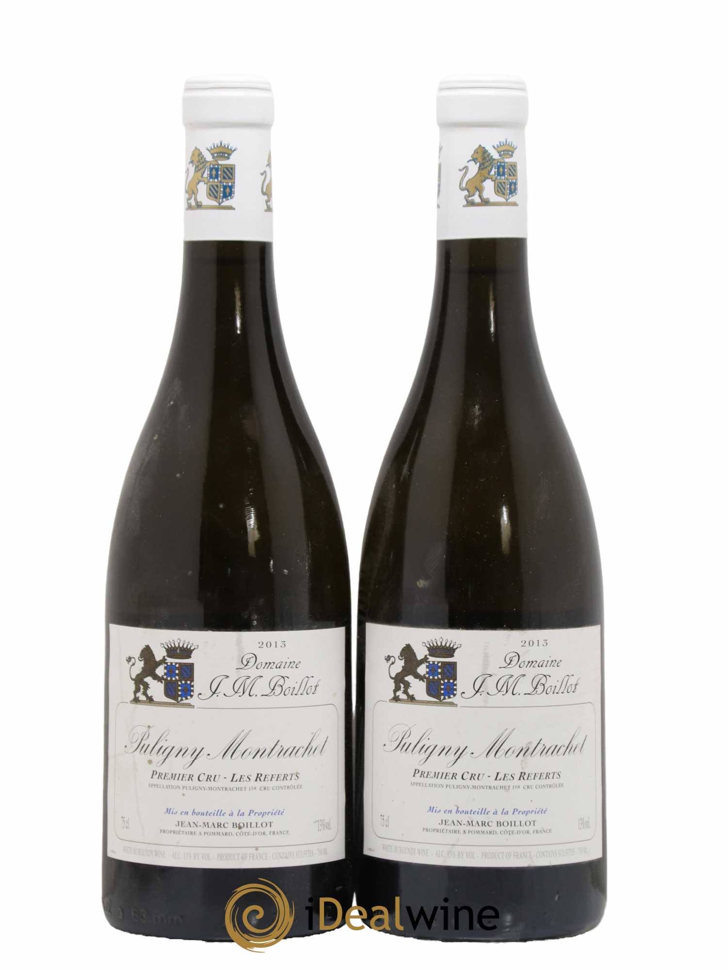 Puligny-Montrachet 1er Cru Les Referts Jean-Marc Boillot 2013 - Lot de 2 bouteilles - 0