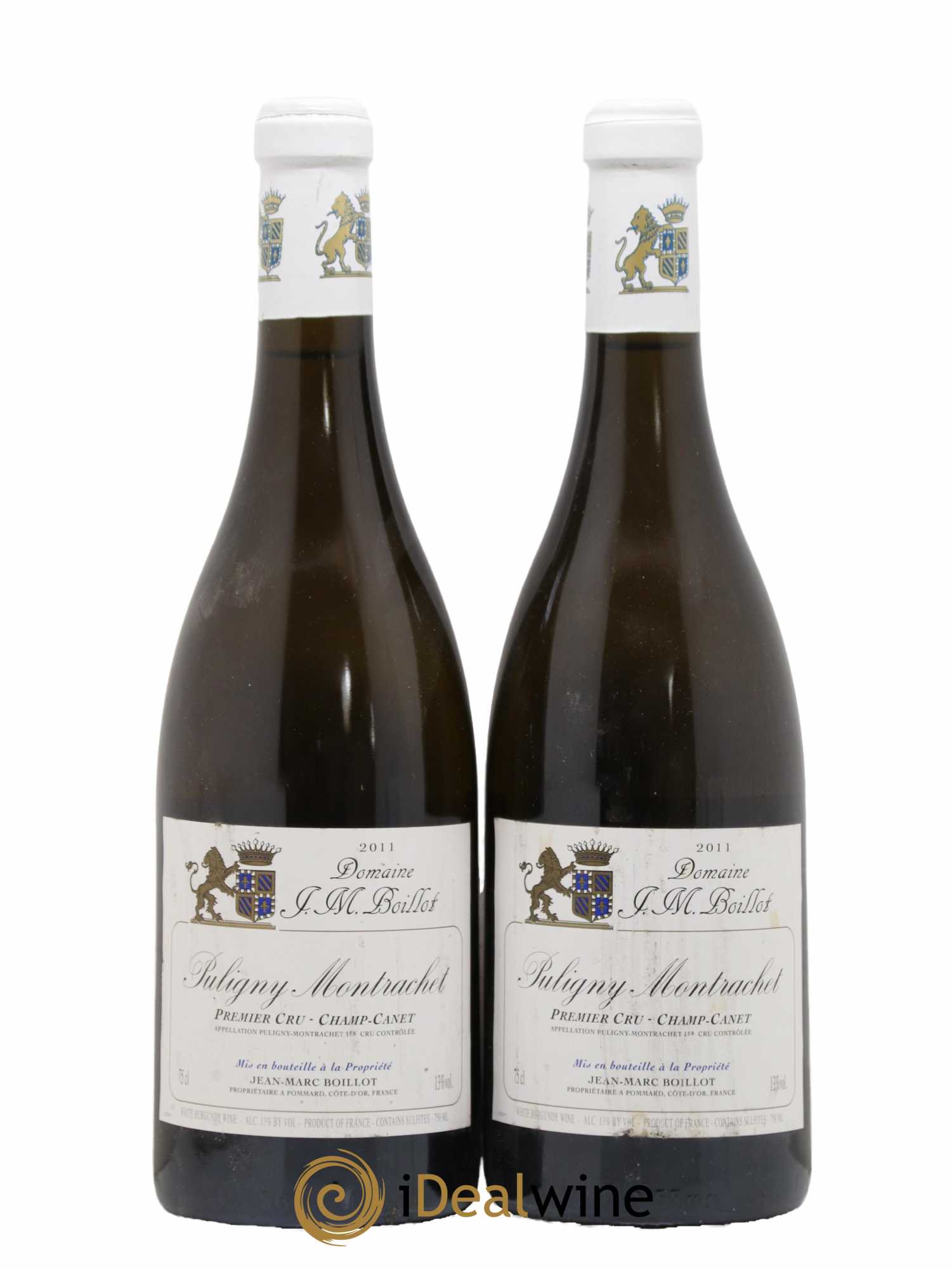 Puligny-Montrachet 1er Cru Champ-Canet Jean-Marc Boillot 2011 - Lot de 2 bouteilles - 0