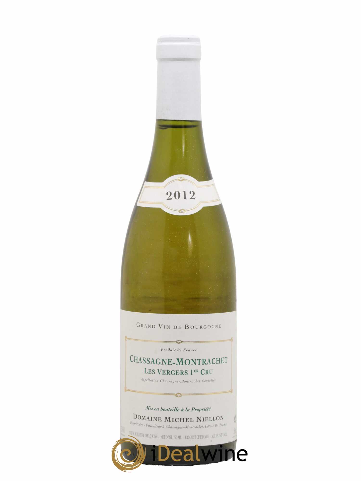 Chassagne-Montrachet 1er Cru Les Vergers Michel Niellon (Domaine) 2012 - Lot de 1 bouteille - 0