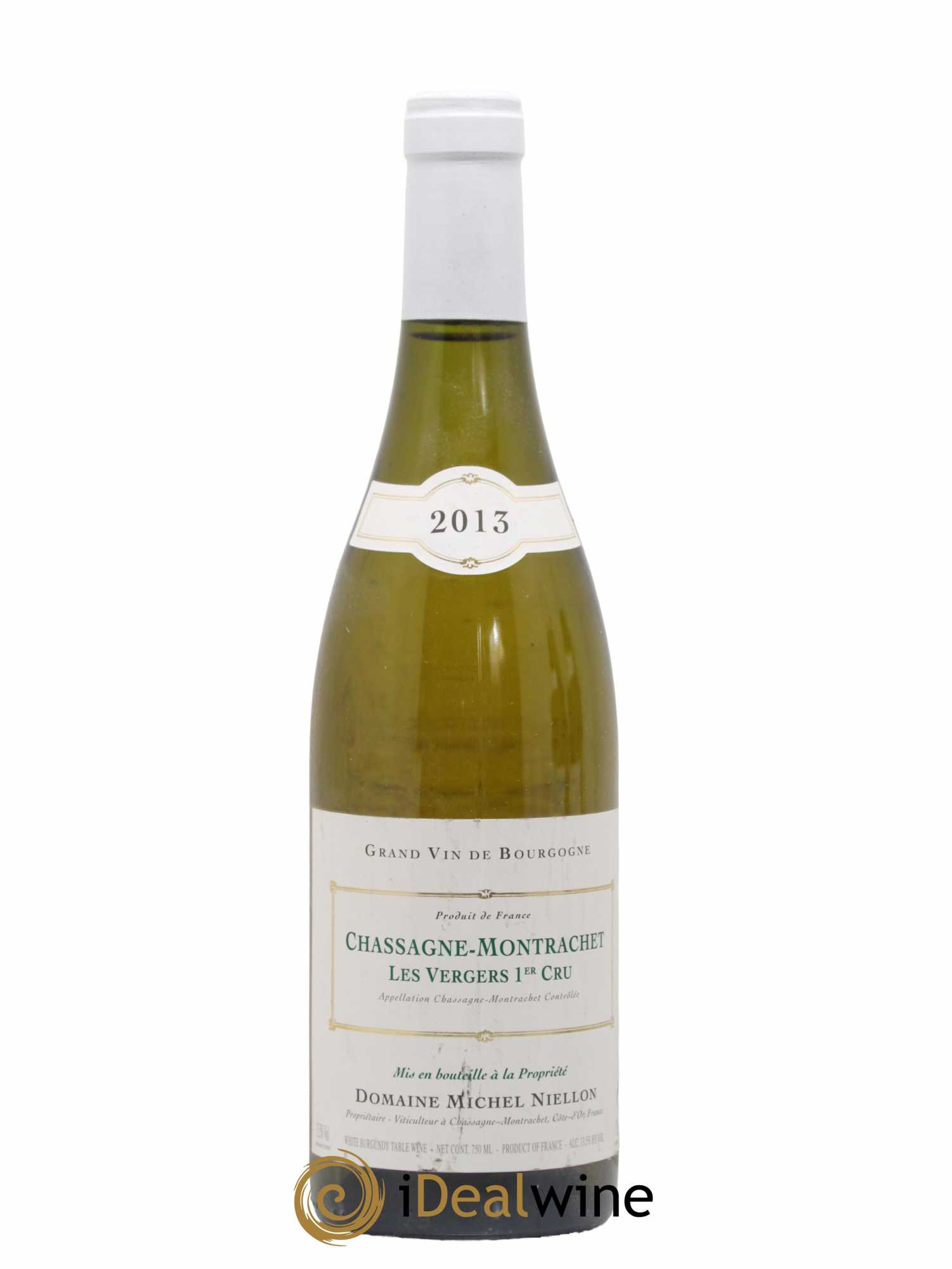 Chassagne-Montrachet 1er Cru Les Vergers Michel Niellon (Domaine) 2013 - Lot de 1 bouteille - 0