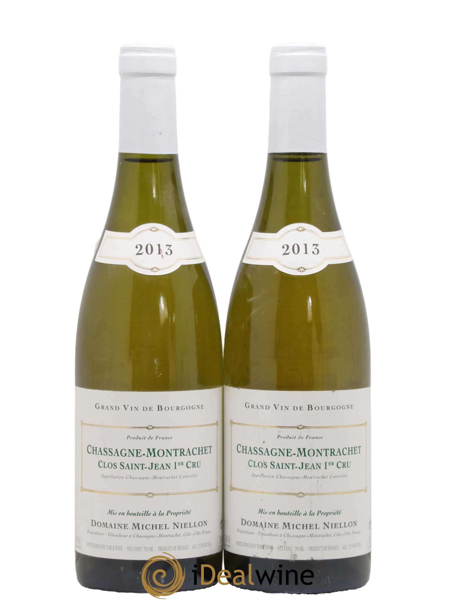 Chassagne-Montrachet 1er Cru Clos Saint-Jean Michel Niellon (Domaine) 2013 - Lot de 2 bouteilles - 0