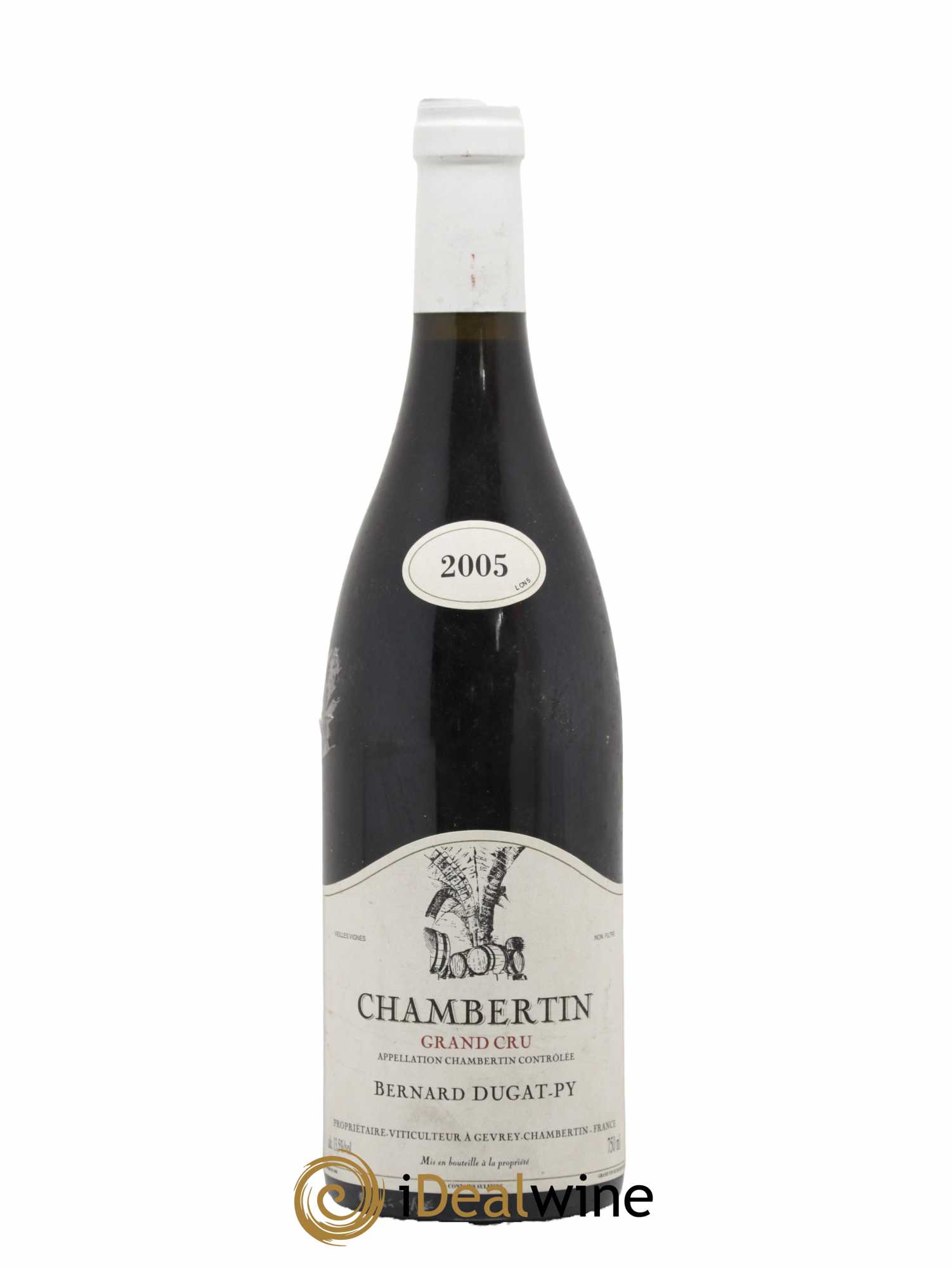 Chambertin Grand Cru Vieilles Vignes Dugat-Py 2005 - Lot de 1 bouteille - 0