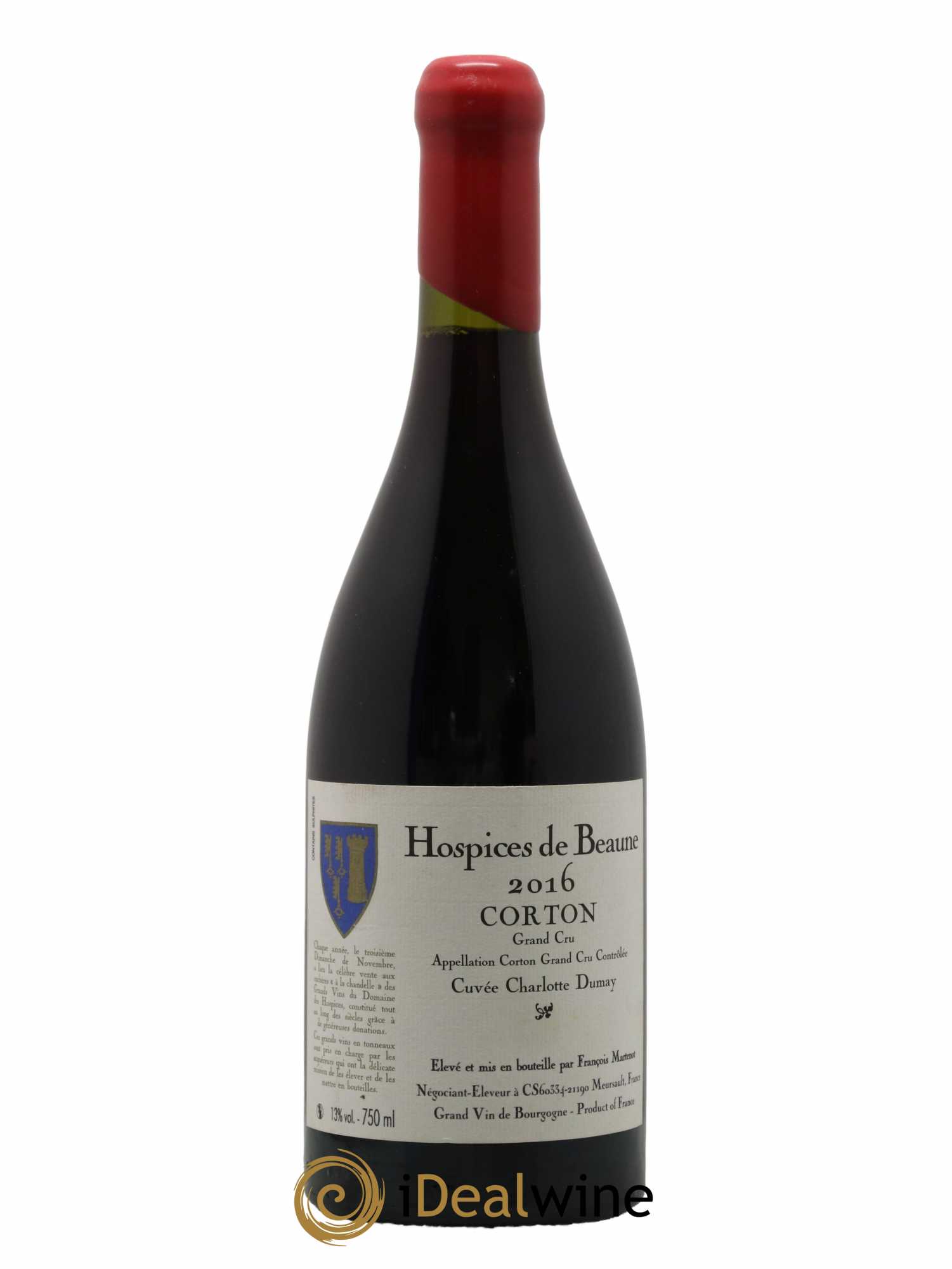 Buy Corton Grand Cru Cuvée Charlotte Dumay Hospices de Beaune 2016