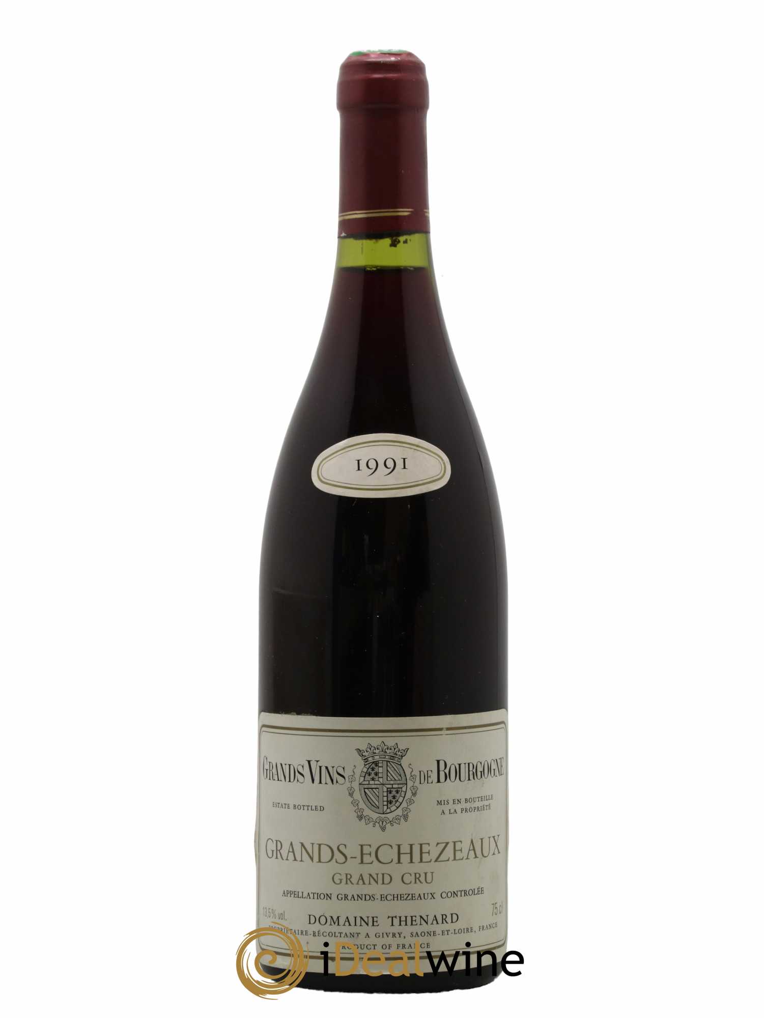 Grands-Echezeaux Grand Cru Baron Thenard (Domaine) 1991 - Lot de 1 bouteille - 0