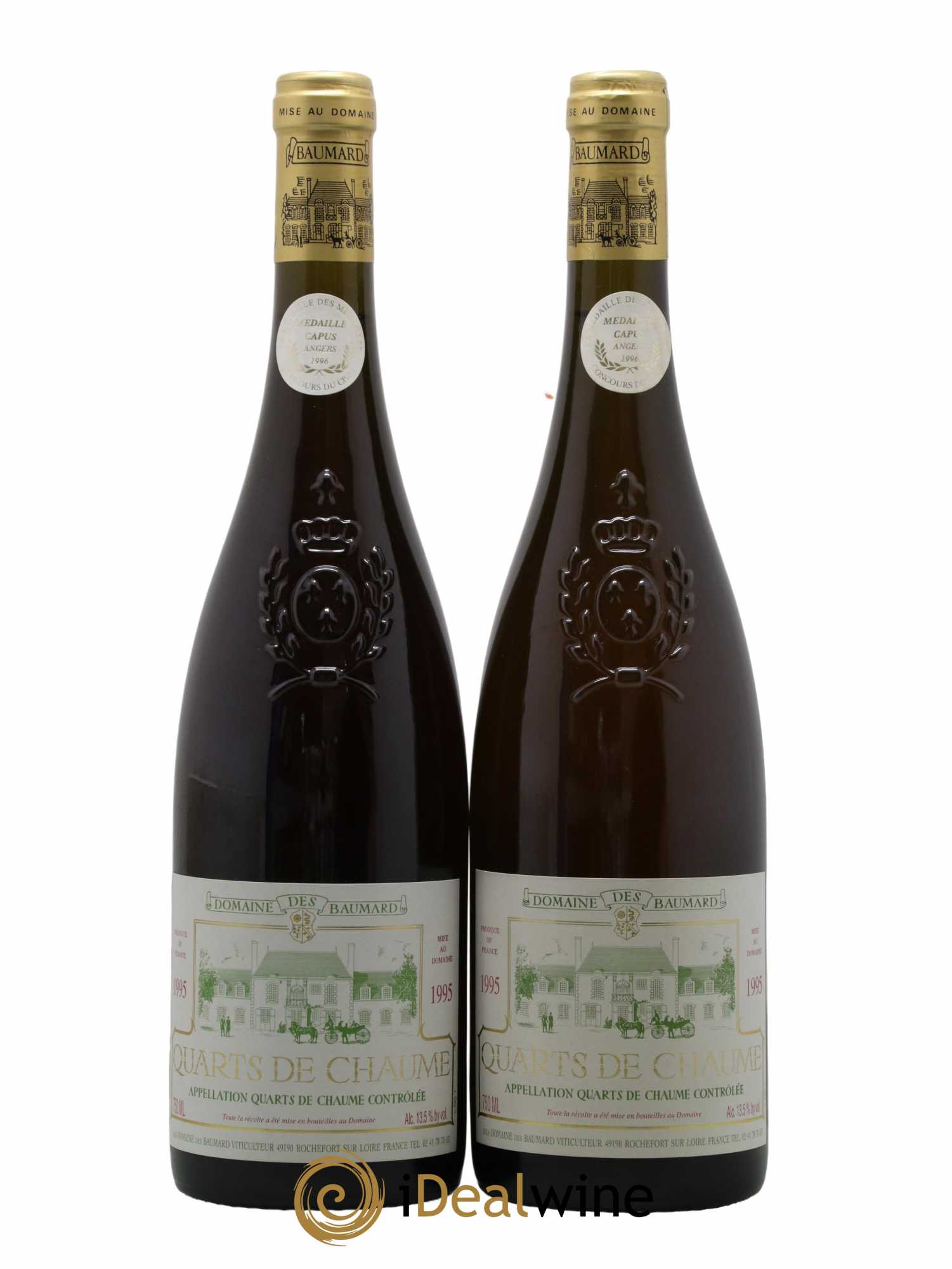 Quarts de Chaume Baumard (Domaine des) 1995 - Lotto di 2 bottiglie - 0