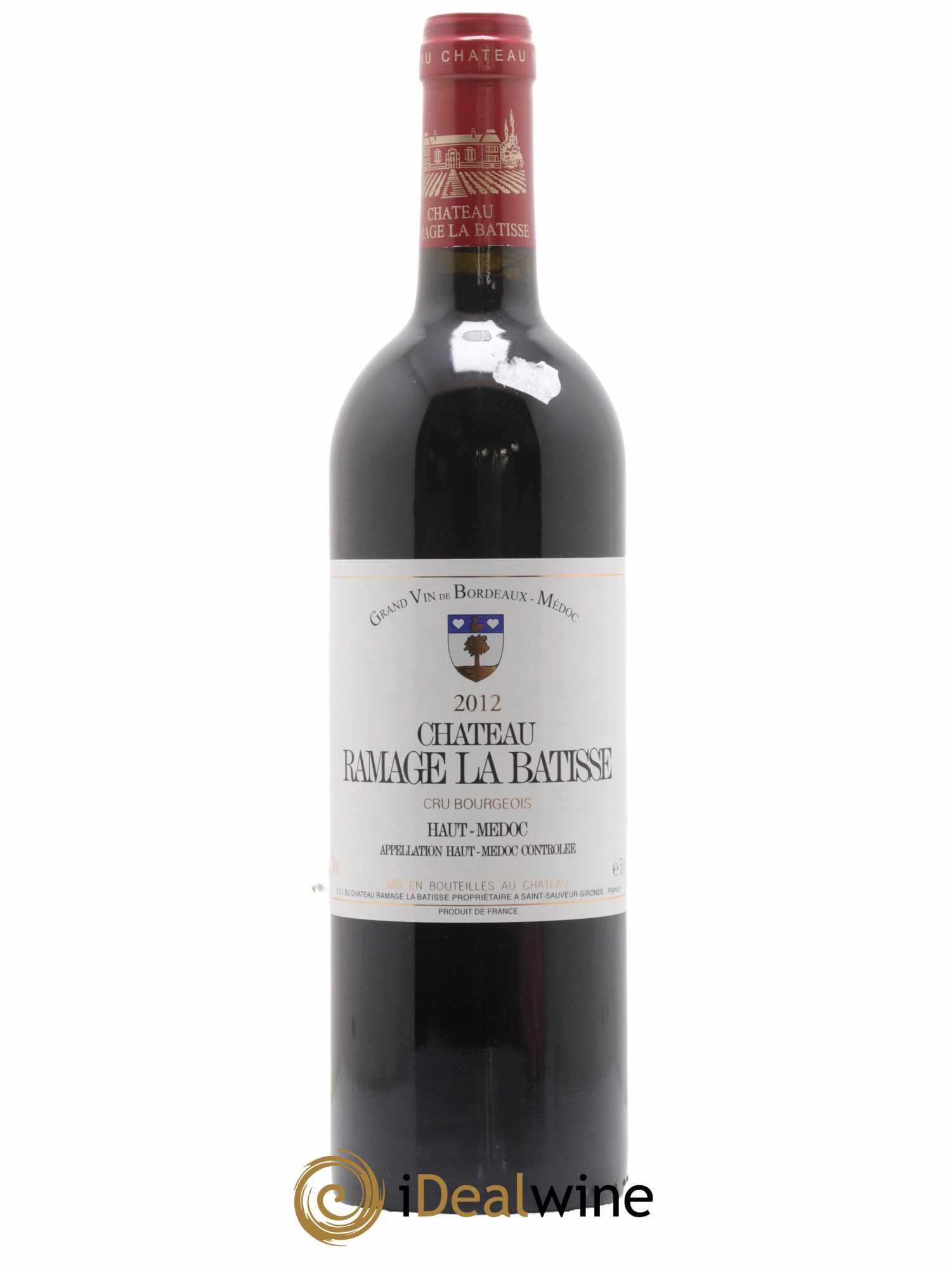 Château Ramage la Bâtisse Cru Bourgeois 2012 - Posten von 1 Flasche - 0