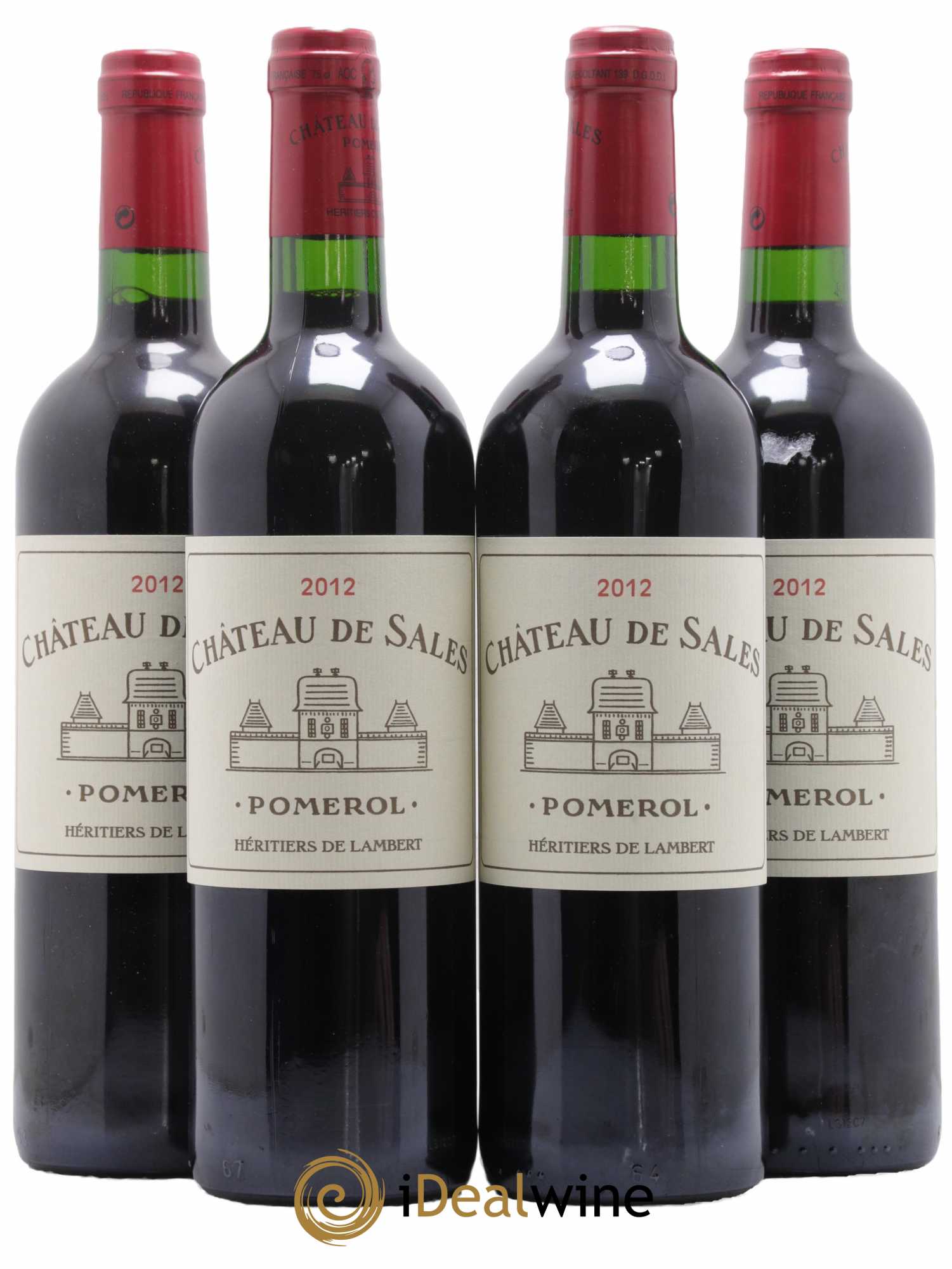 Château de Sales 2012 - Lot de 4 bouteilles - 0
