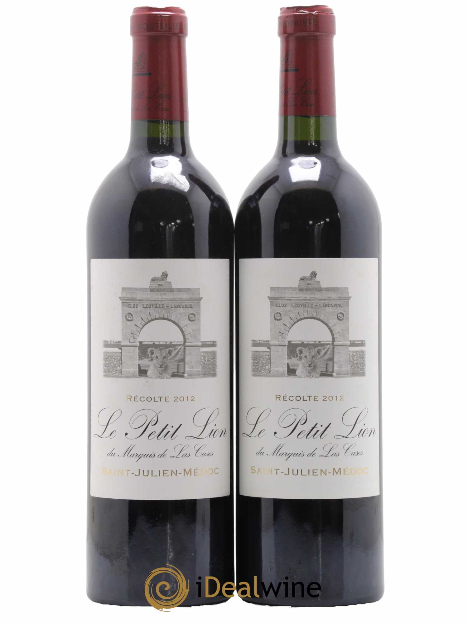 Le Petit Lion du Marquis de Las Cases Second Vin 2012 - Lot de 2 bouteilles - 0