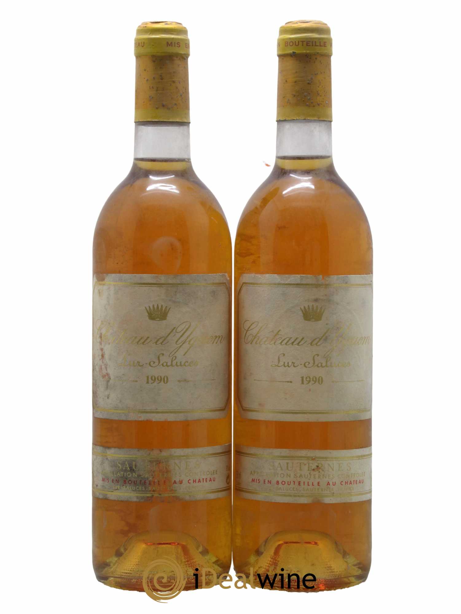 Château d' Yquem 1er Cru Classé Supérieur 1990 - Lotto di 2 bottiglie - 0