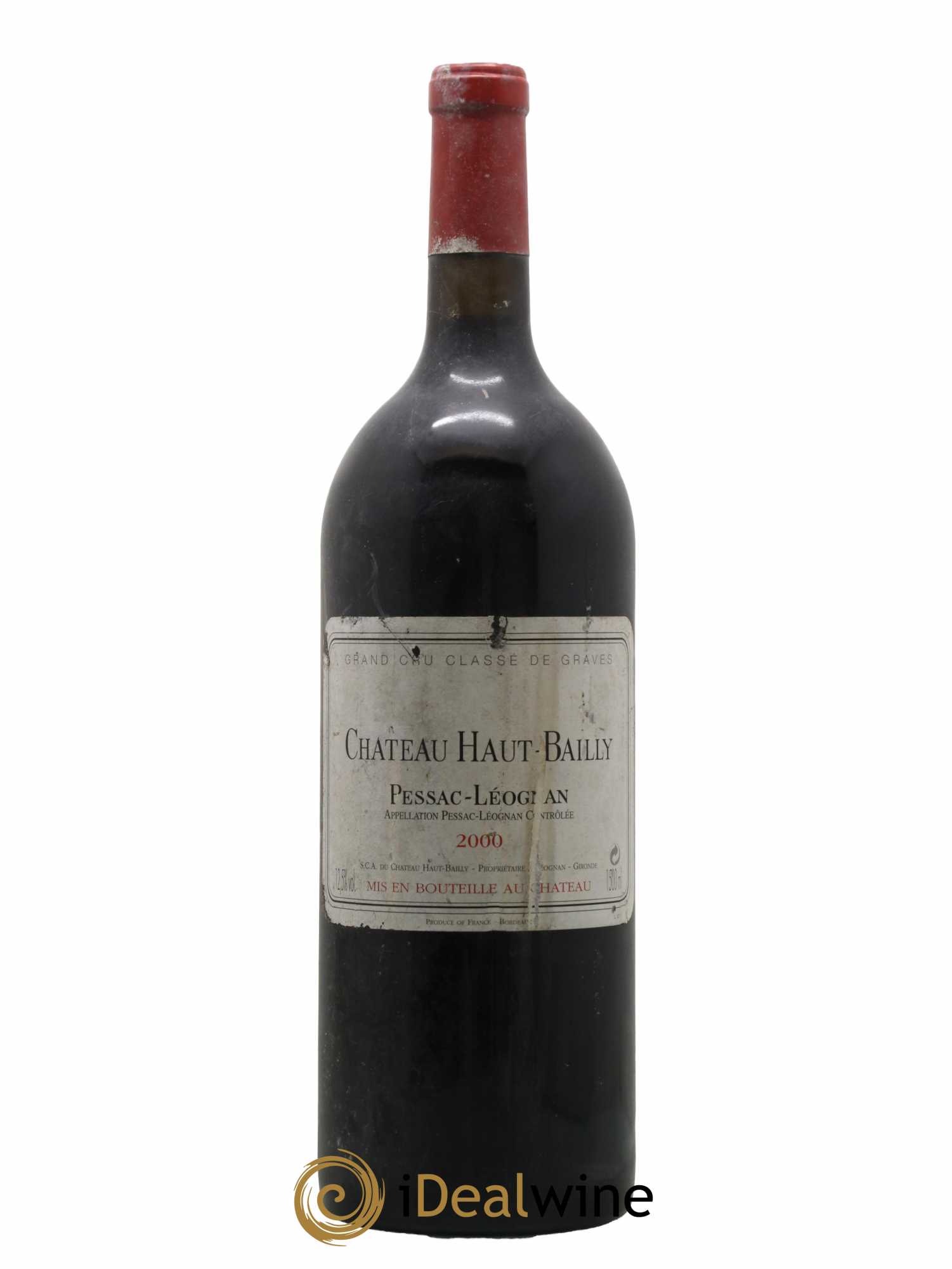 Château Haut-Bailly Cru Classé de Graves 2000 - Lot de 1 magnum - 0