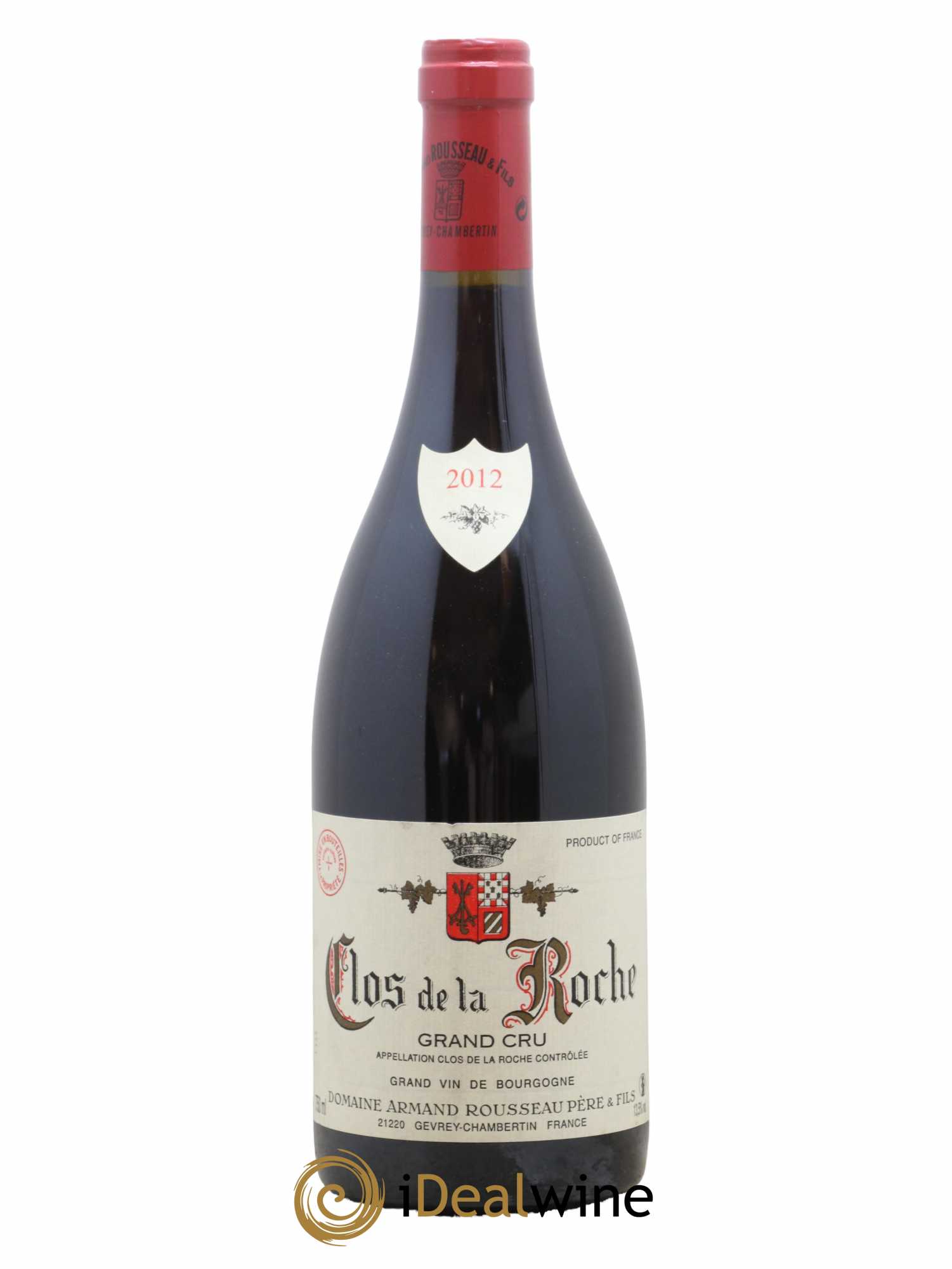 Clos de la Roche Grand Cru Armand Rousseau (Domaine) 2012 - Lot de 1 bouteille - 0
