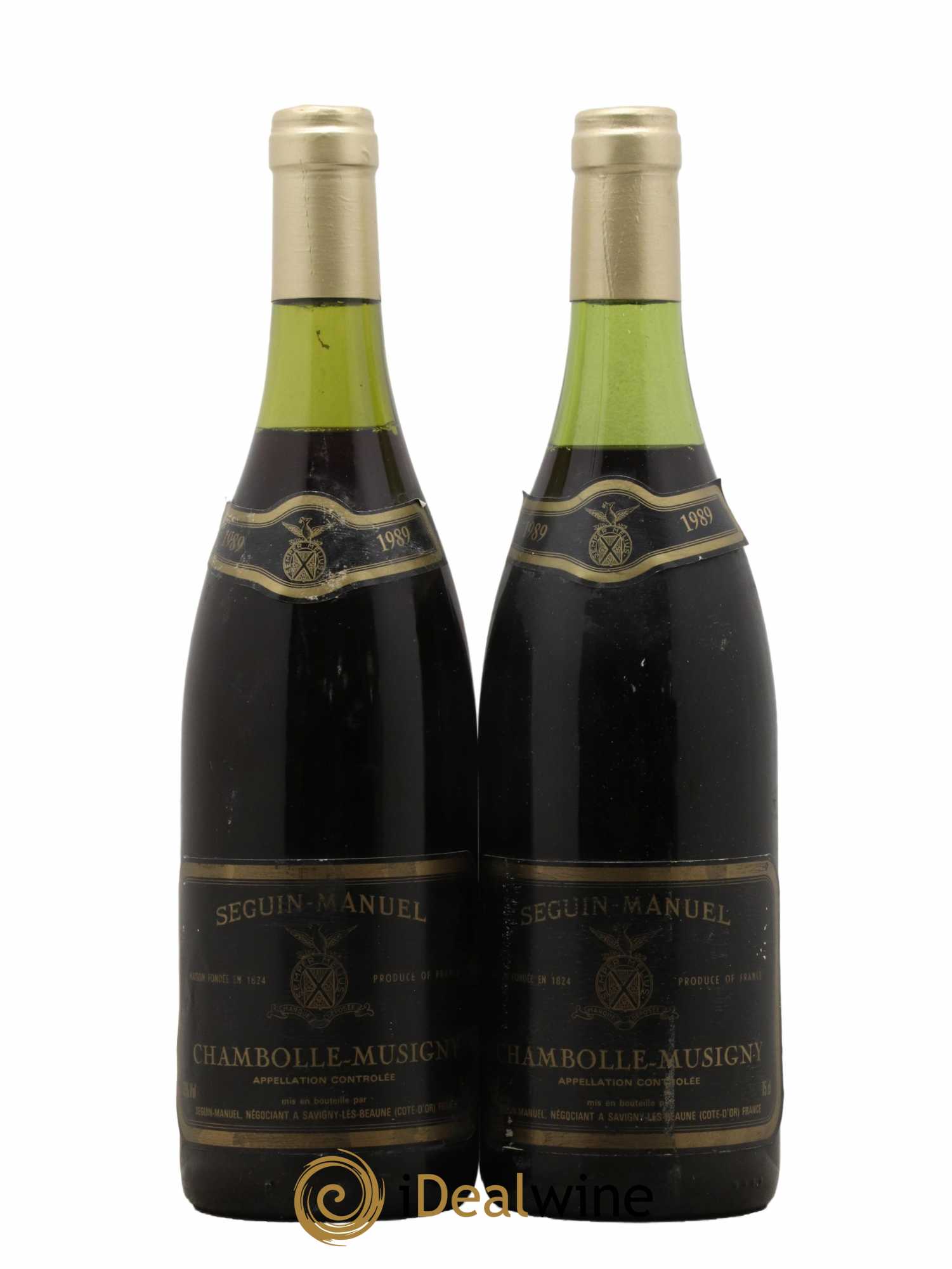 Chambolle-Musigny Domaine Seguin Manuel 1989 - Lot de 2 bouteilles - 0