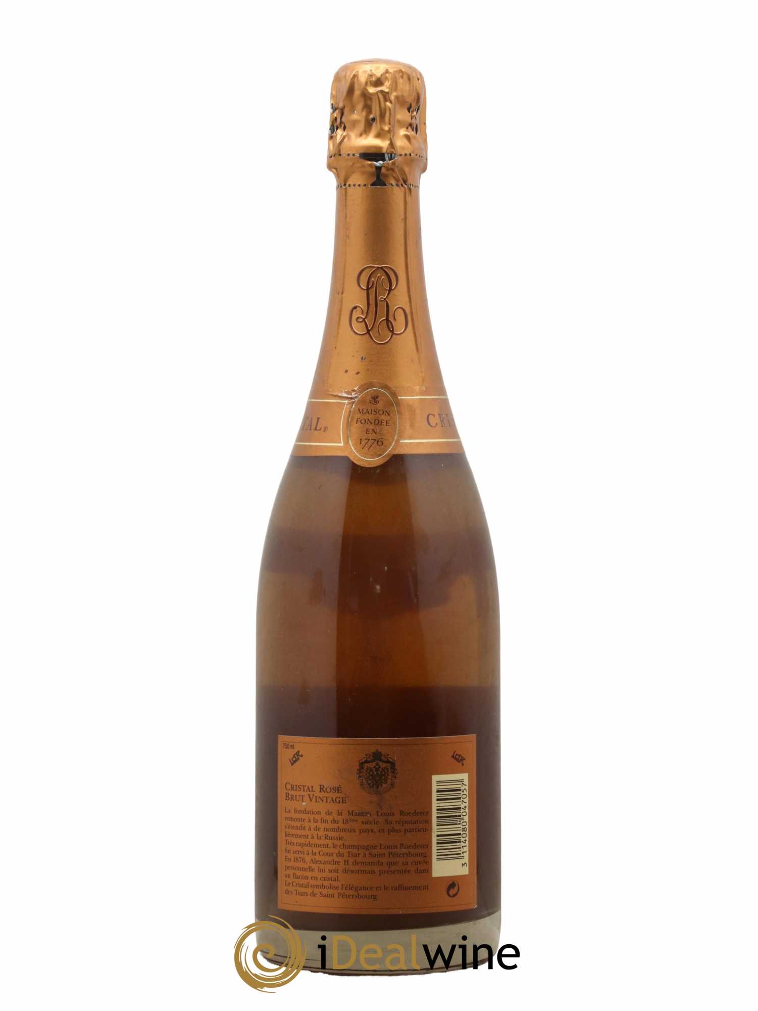 Cristal Louis Roederer 1990 - Posten von 1 Flasche - 1