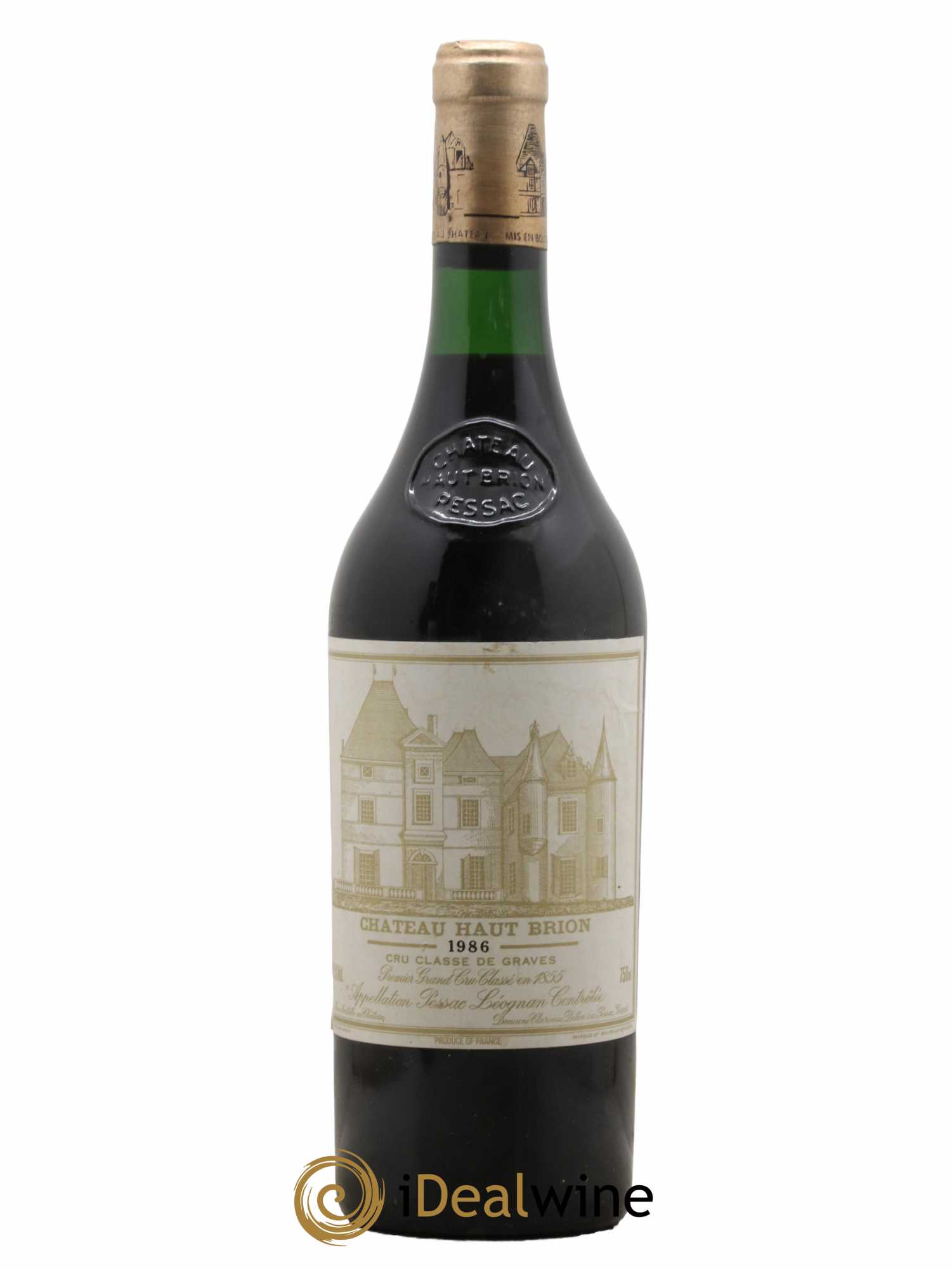 Château Haut Brion 1er Grand Cru Classé 1986 - Lot de 1 bouteille - 0
