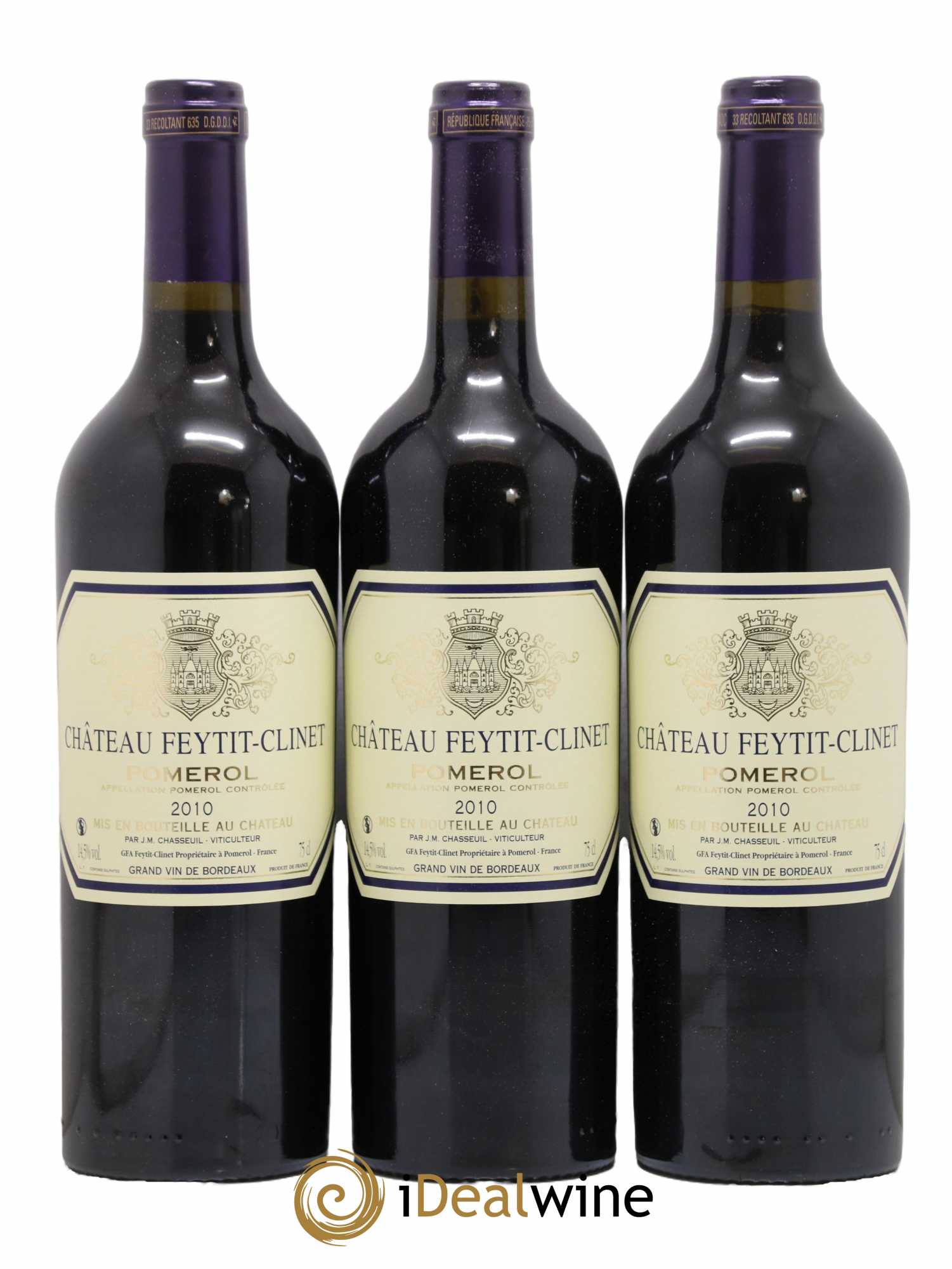 Château Feytit-Clinet 2010 - Lot de 12 bouteilles - 2