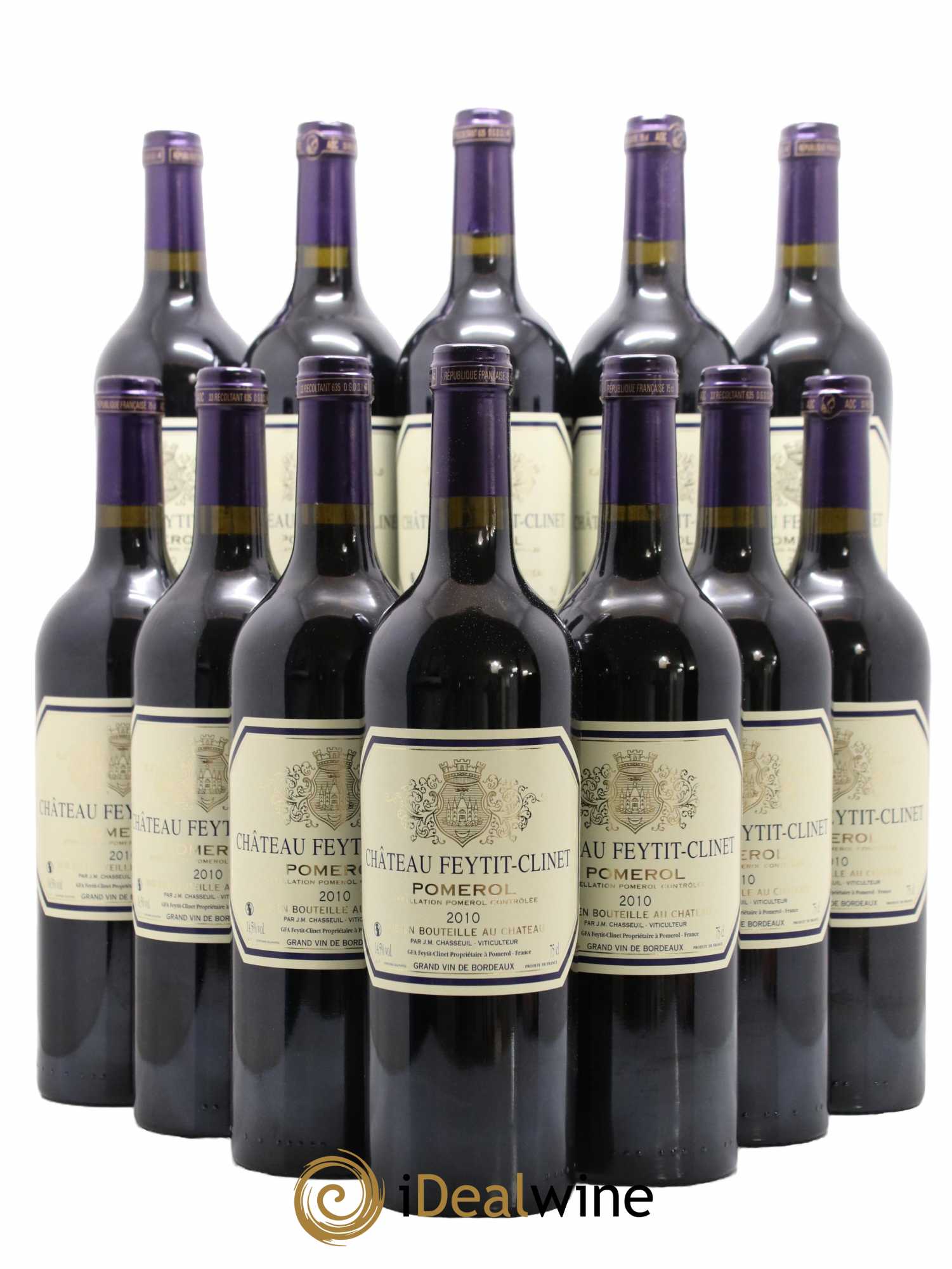 Château Feytit-Clinet 2010 - Lot de 12 bouteilles - 0