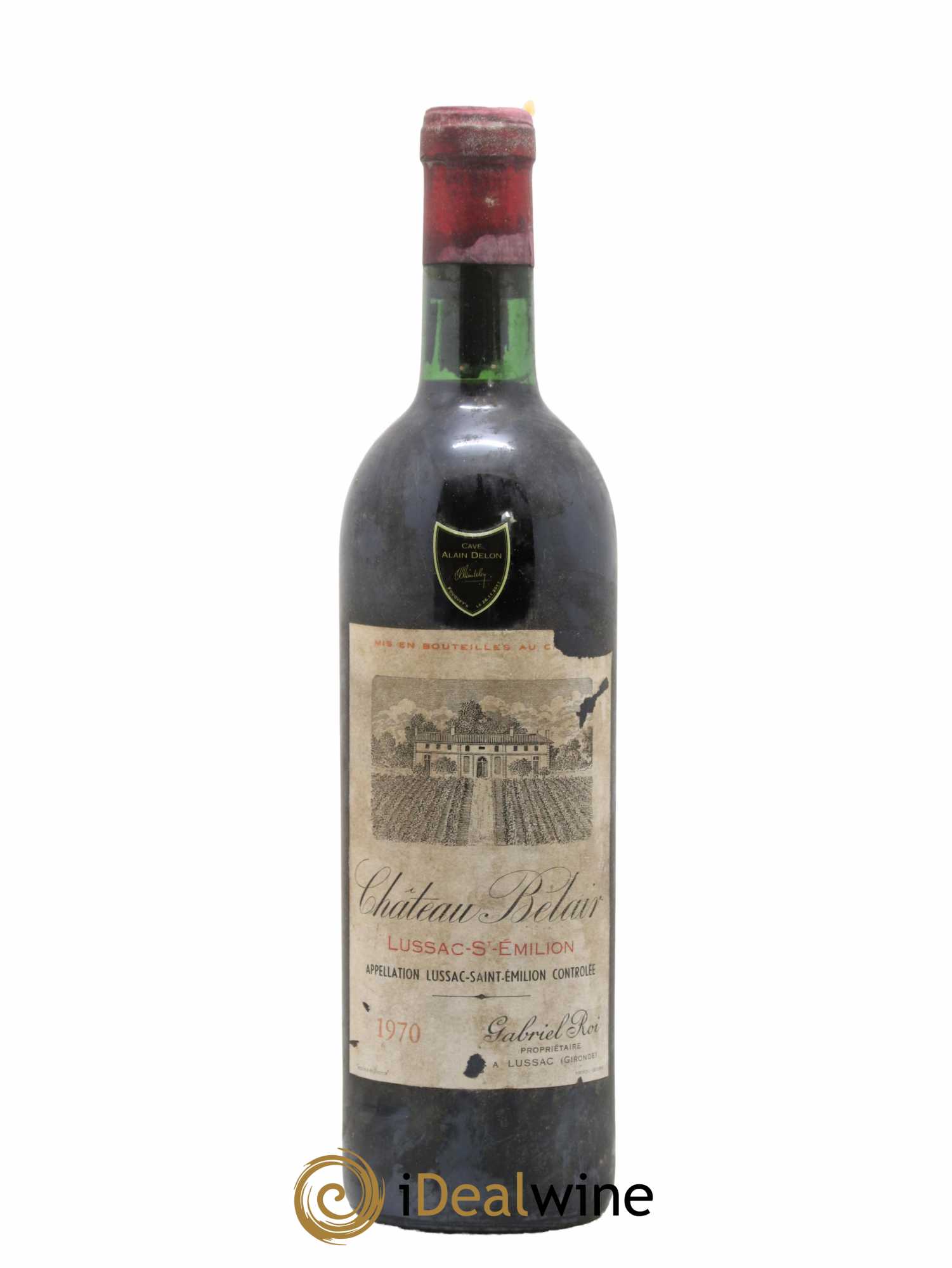 Lussac Saint-Émilion Château Belair 1970 - Lot de 1 bouteille - 0